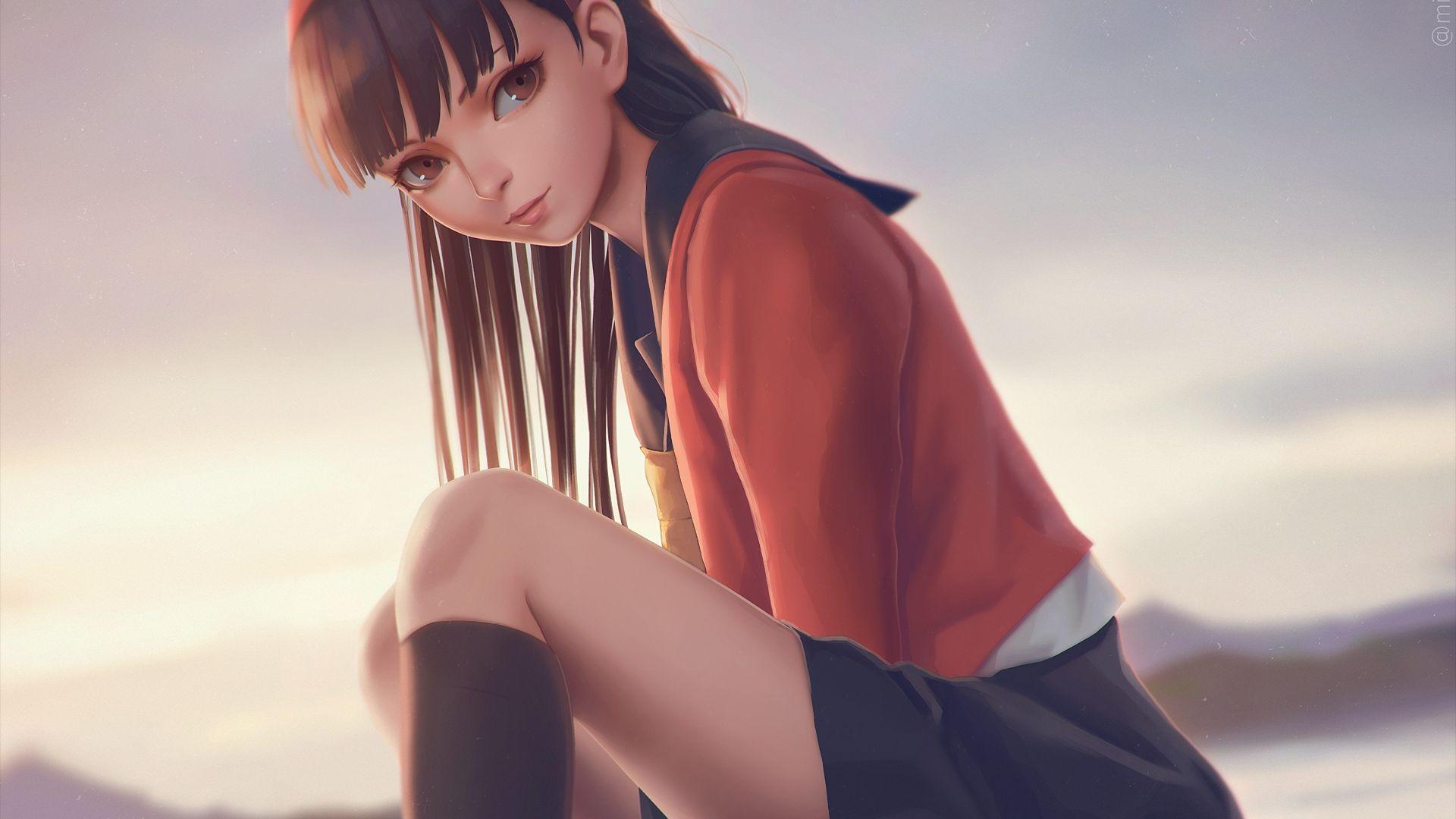 1920x1080 Desktop Wallpaper Yukiko Amagi, Persona Video Game, HD Image, Picture, Background, Gvx Xb