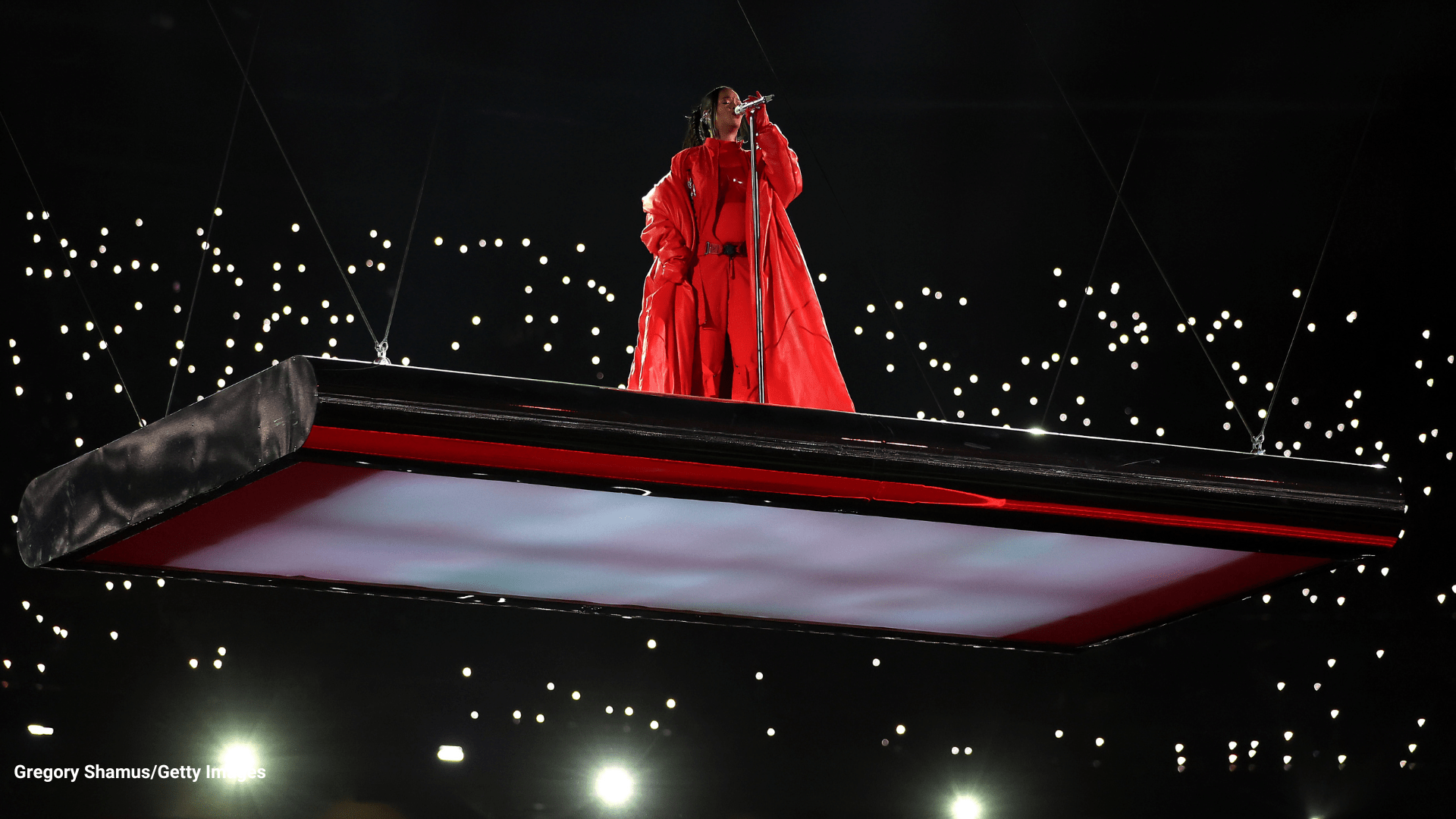 1920x1080 Rihanna makes her music return during Super Bowl LVII halftime show