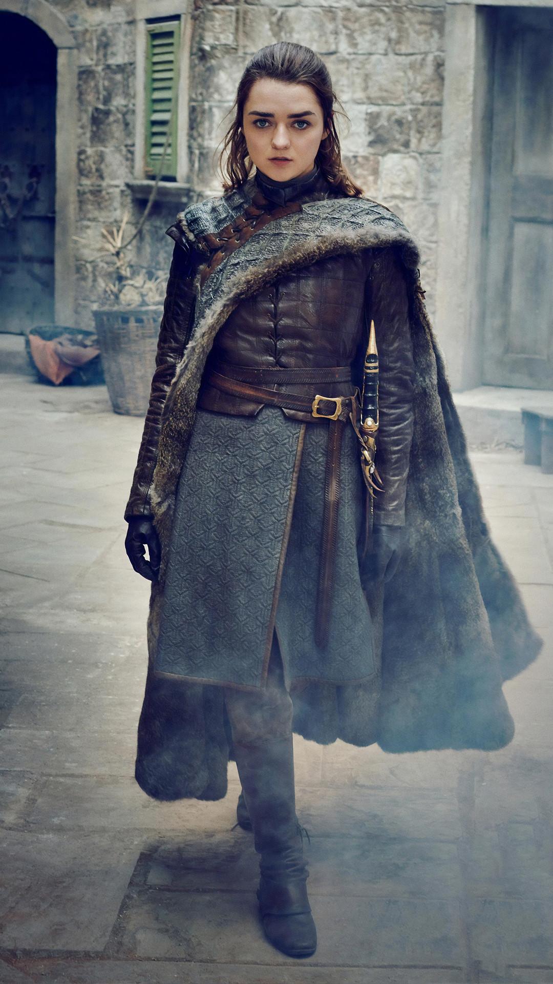 1080x1920 Arya Stark Game Of Thrones Season 8 Photohoot iPhone 6s, 6 Plus, Pixel xl , One Plus 3t, 5 HD 4k Wallpaper, Image, Background, Photo and Picture