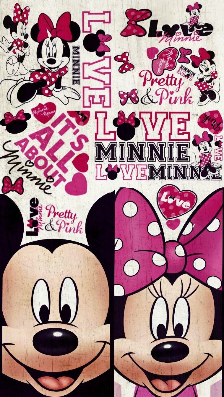758x1343 Mickey Minnie Wallpaper. *Minnie, Mickey Mouse and Hello Kitty