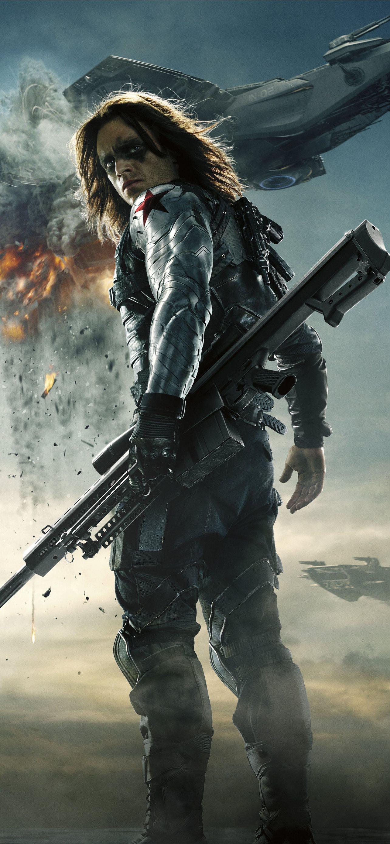1284x2778 The Winter Soldier Bucky Barnes Captain America Ci. iPhone Wallpaper Free Download