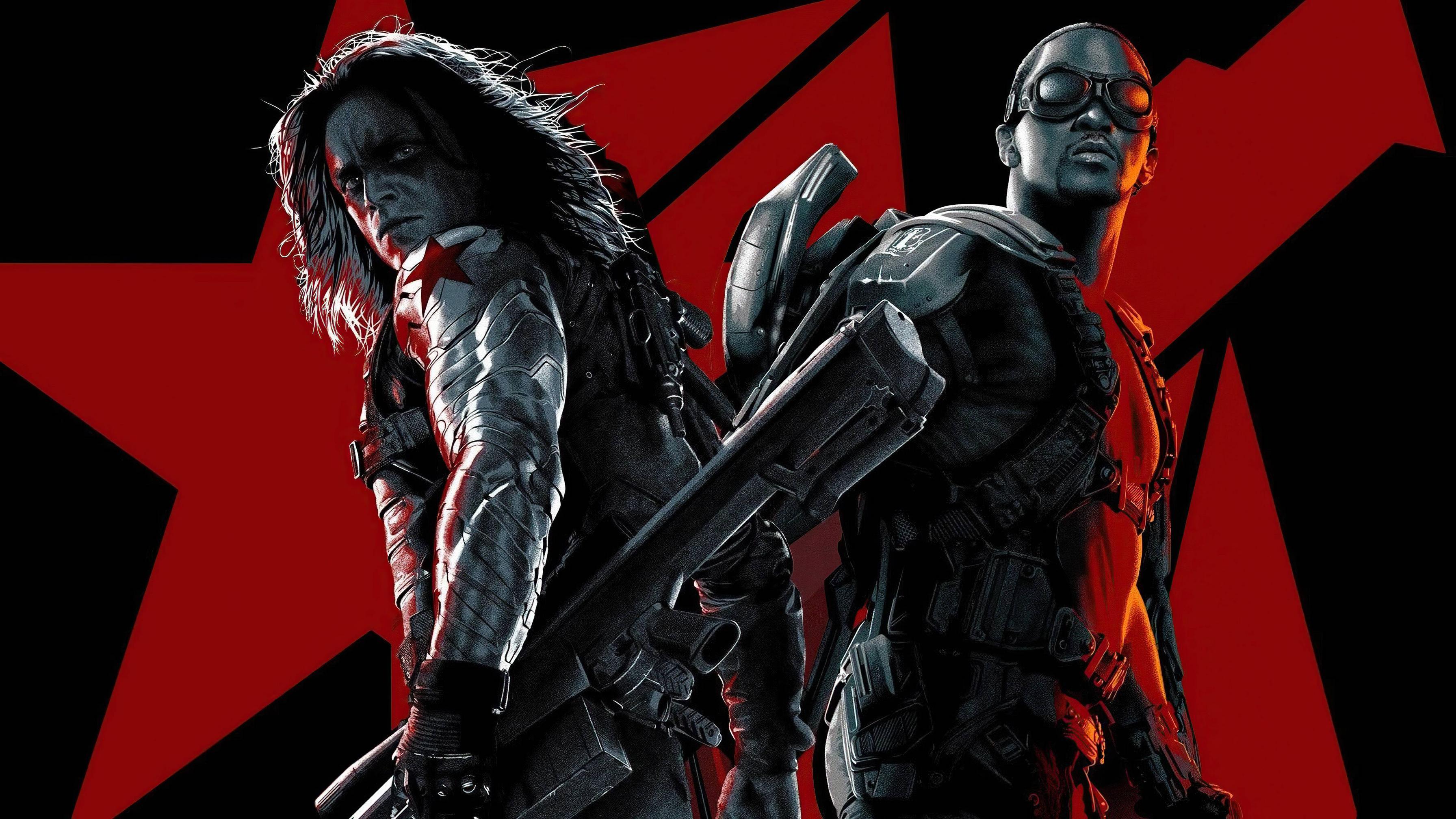 3584x2016 Captain America The Winter Soldier Bucky Poster 5k, HD Movies, 4k Wallpaper, Image, Background, Photo and Picture