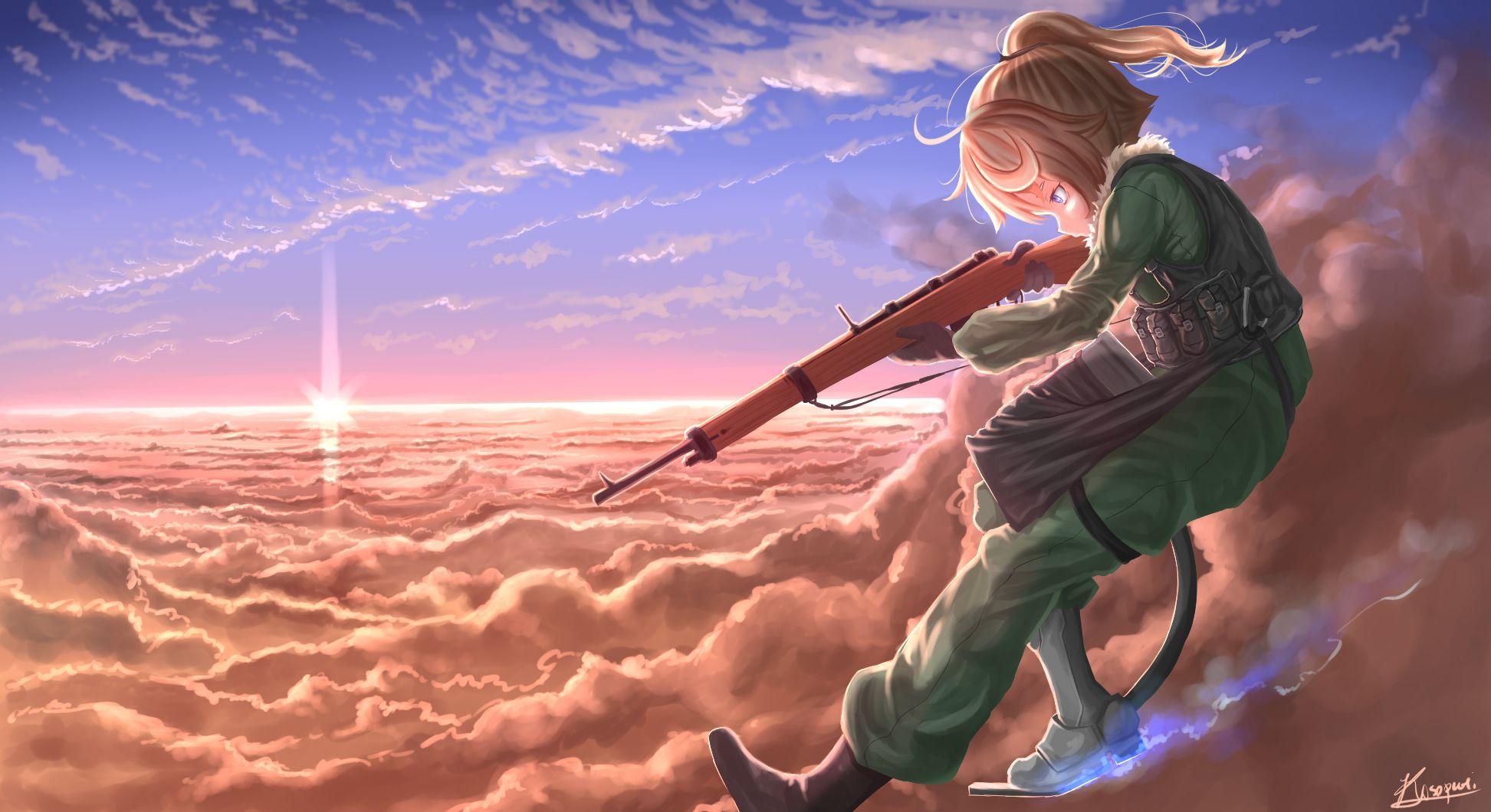 1945x1060 Tanya Degurechaff, HD Anime, 4k Wallpaper, Image, Background