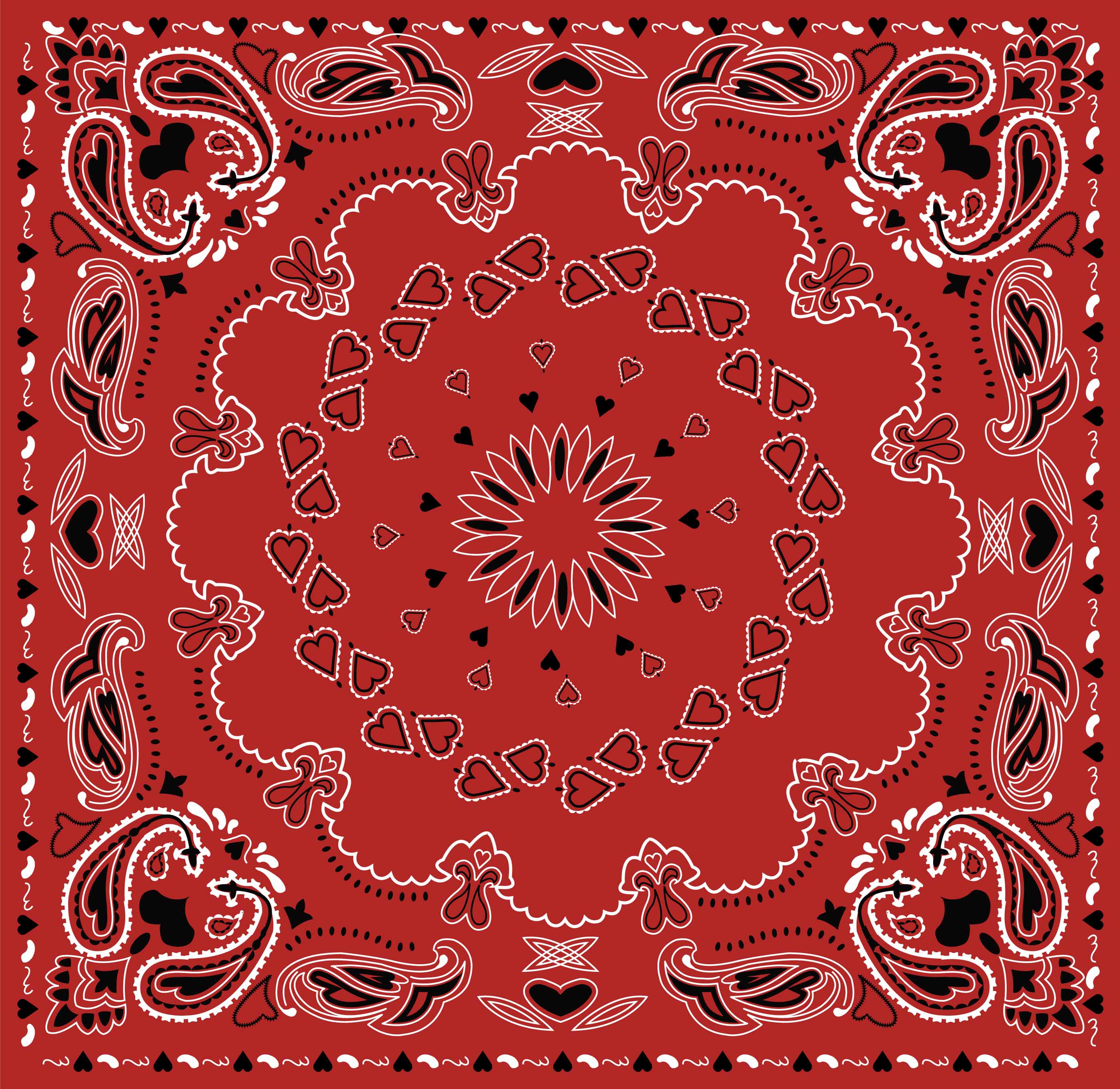 Blood Bandana Wallpaper : Red Bandana Print - Lasting ...