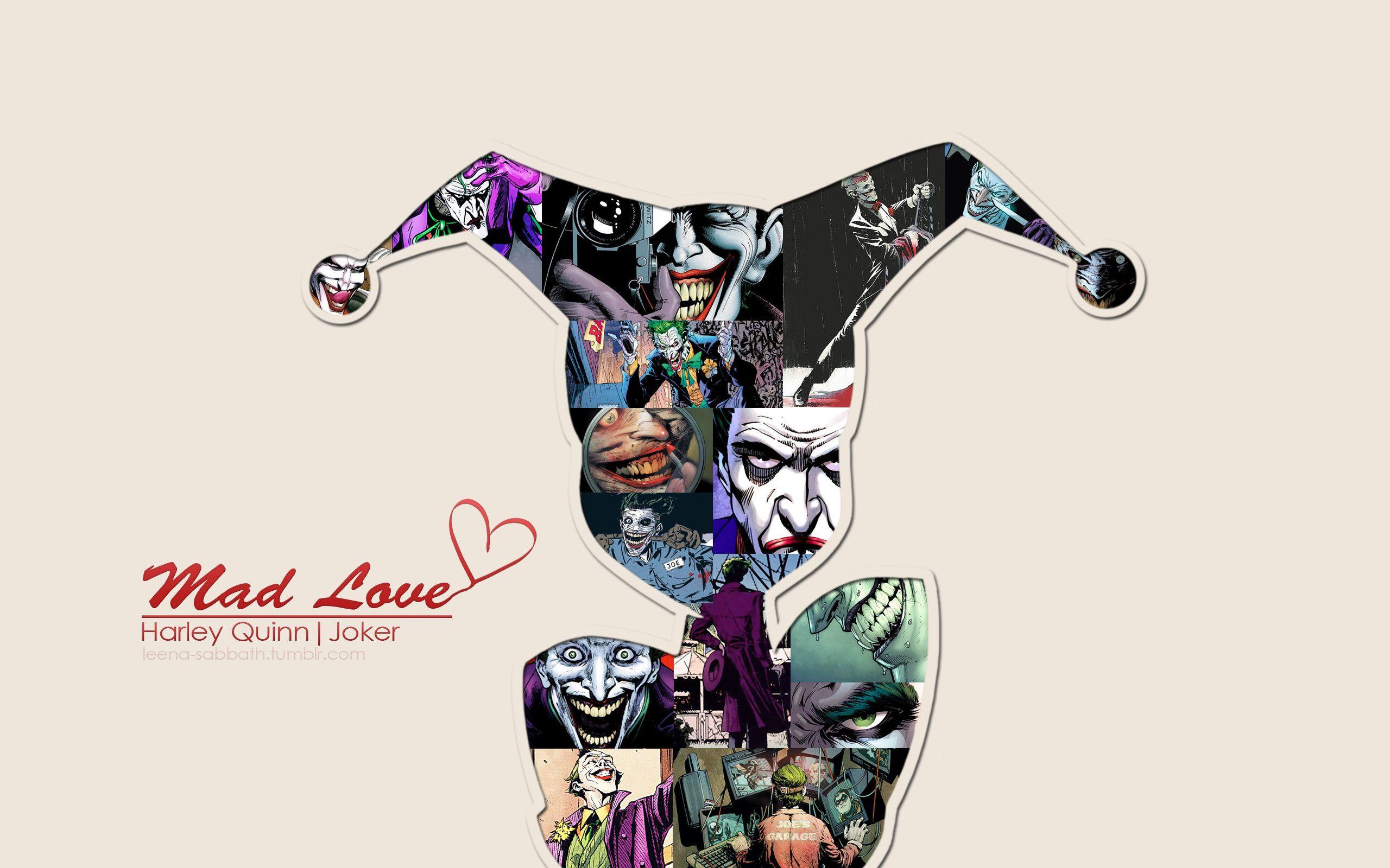 2560x1600 Harley Quinn and Joker Wallpaper background picture