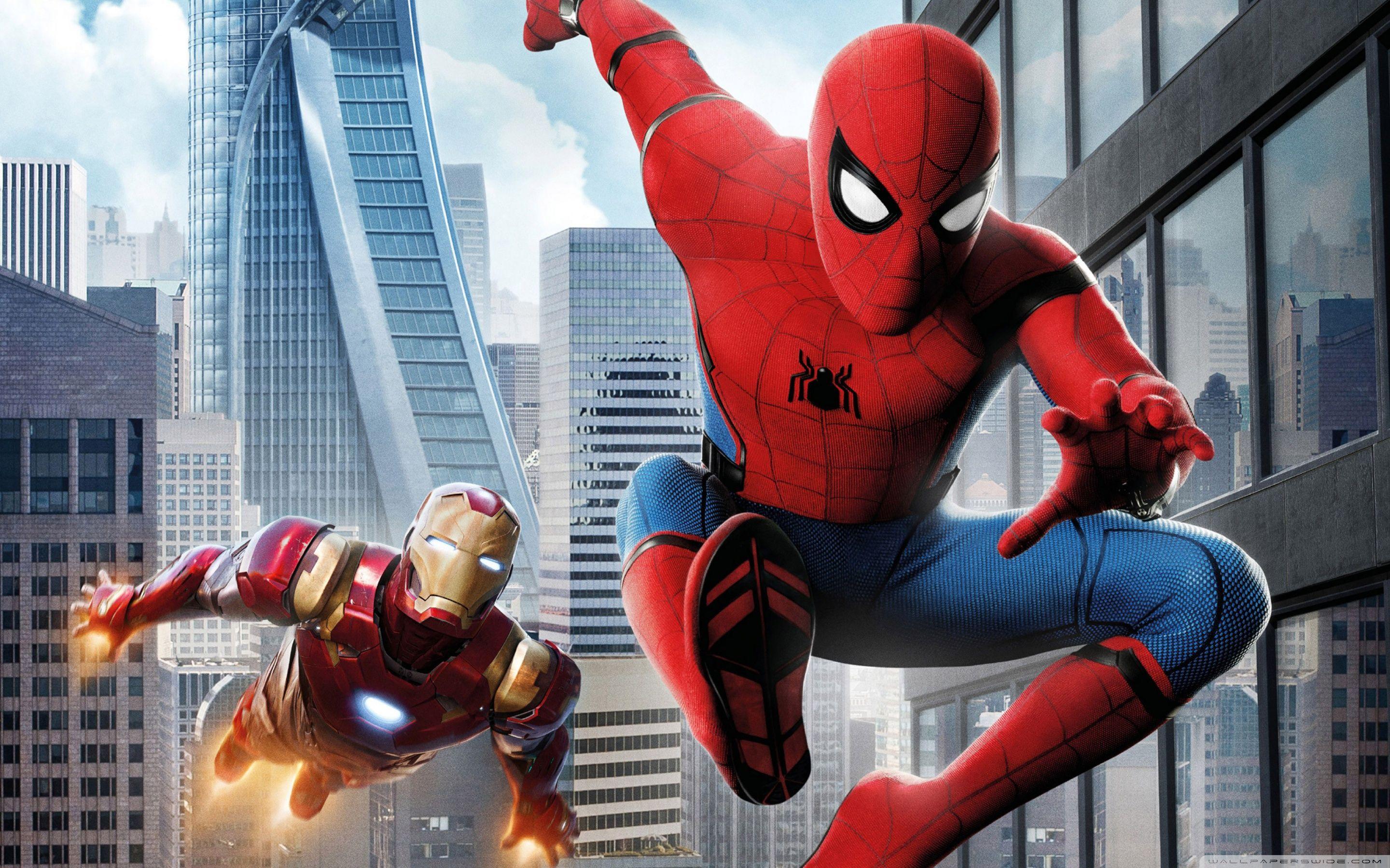 2880x1800 Spider Man Homecoming Iron Man â ?? ¤ Hình nền máy tính HD 4K cho 4K
