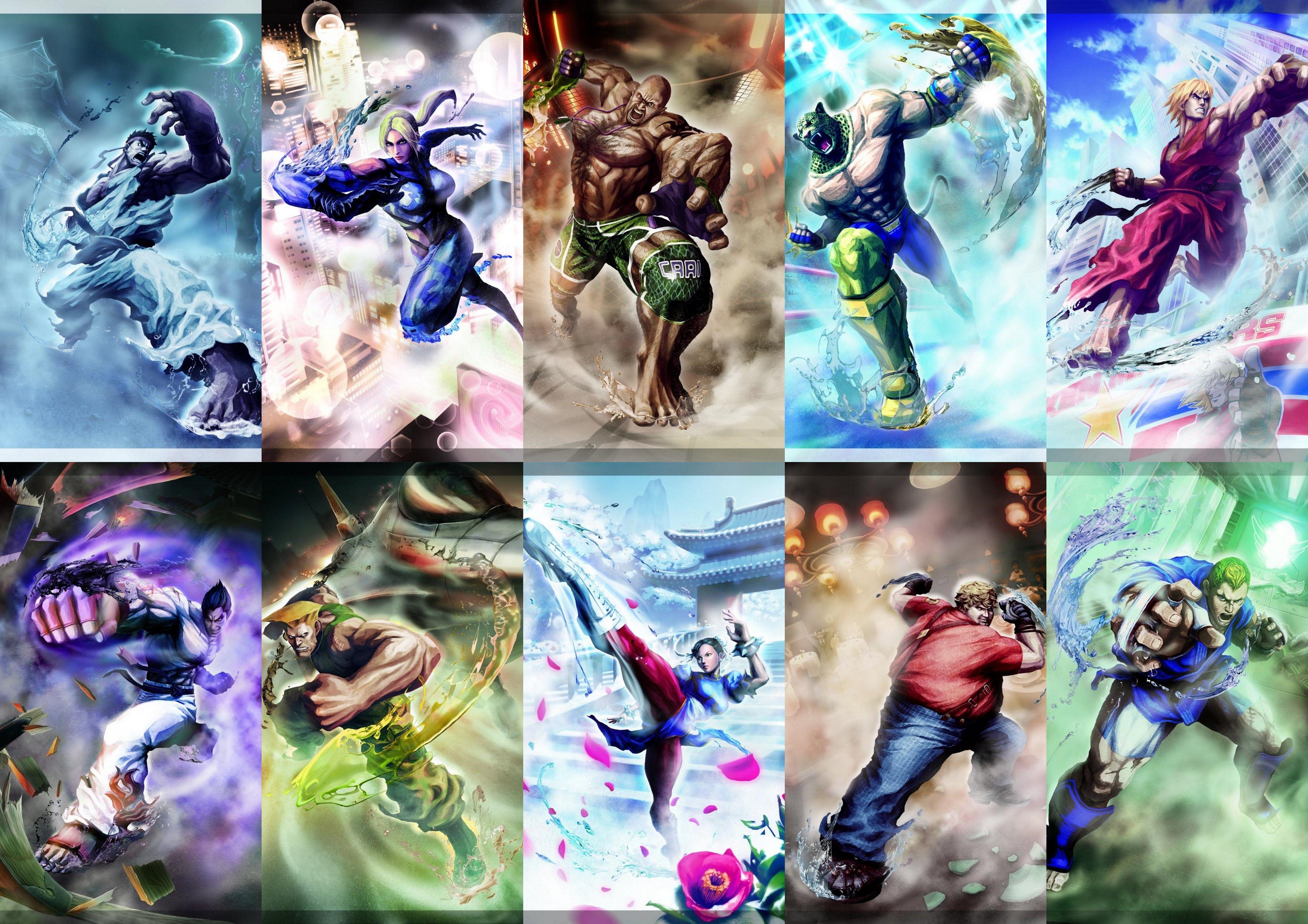 5120x3620 Street Fighter 5k Retina Ultra HD Wallpaper. Background Image
