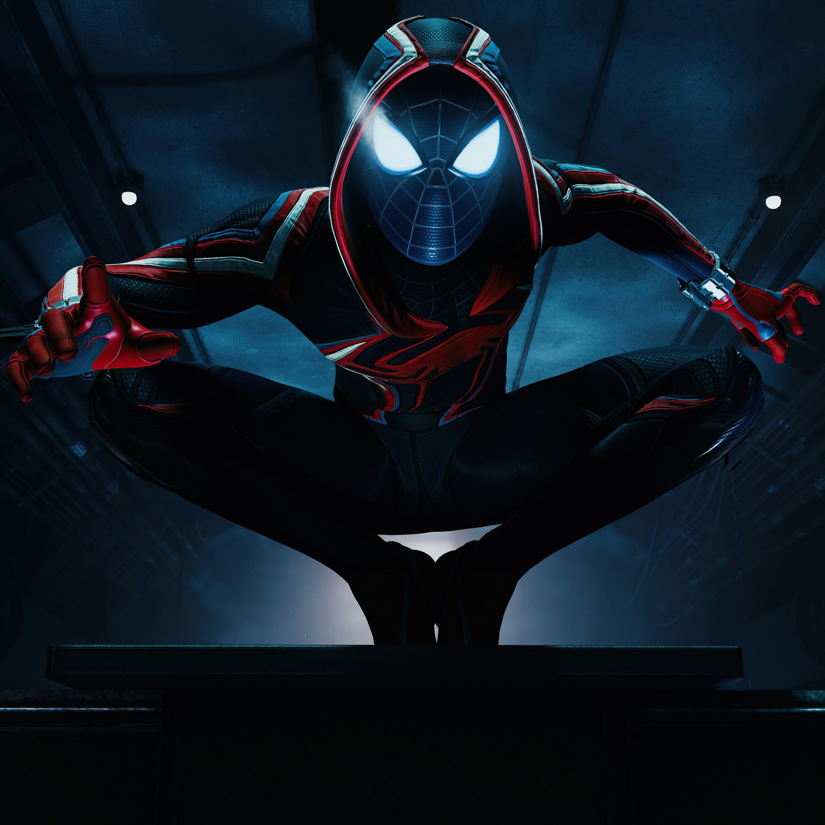 2732x2732 Marvel's Spider Man: Miles Morales Wallpaper 4K, Photo Mode, Games
