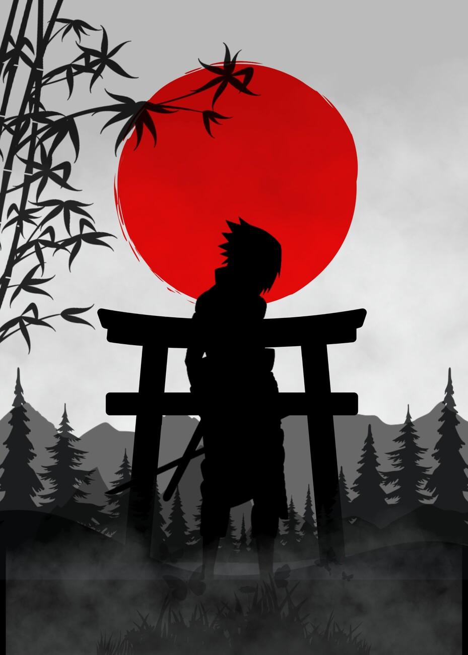 929x1300 Anime Japanese Style Wall Mural