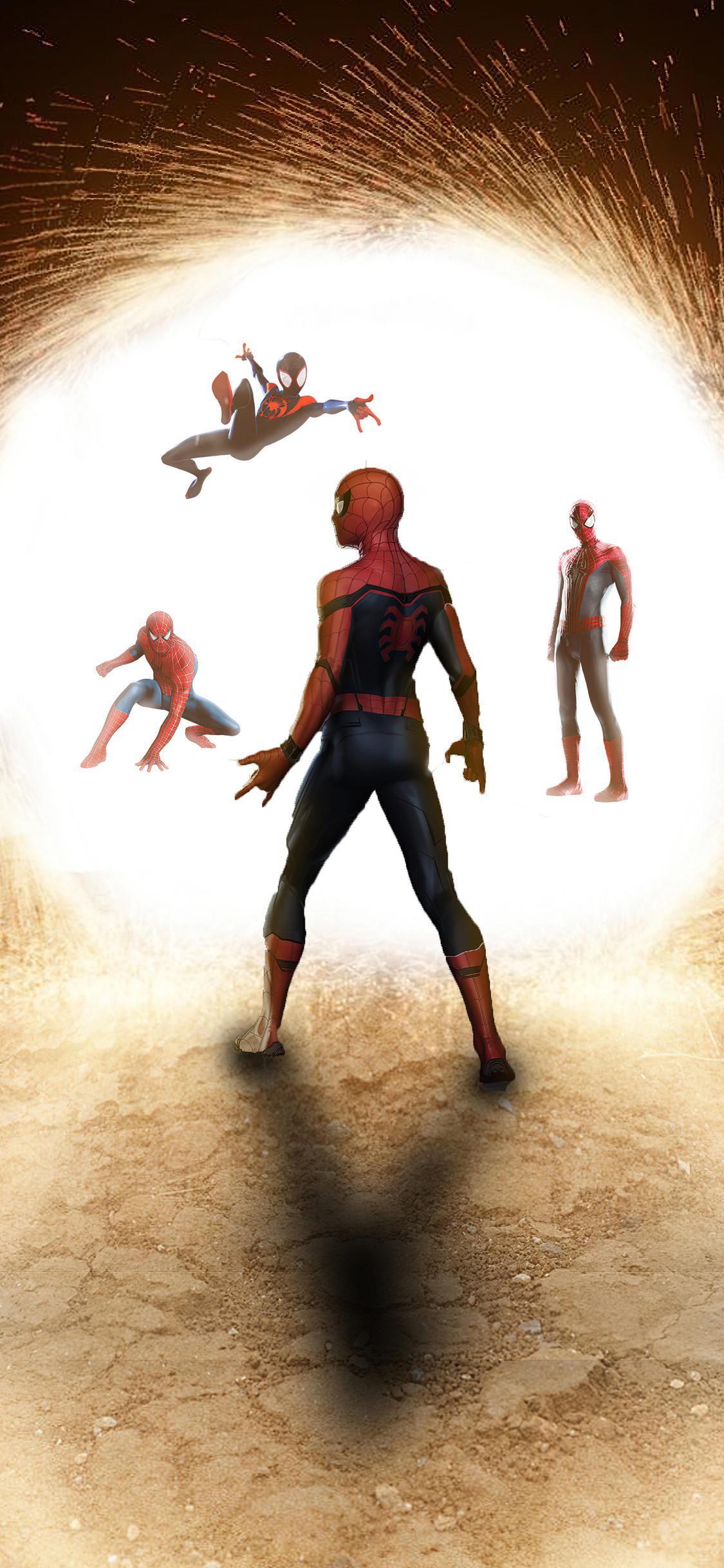 1125x2436 Spider Verse Mcu Comic Art 4k iPhone XS, iPhone iPhone X HD 4k Wallpaper, Image, Background, Photo and Picture