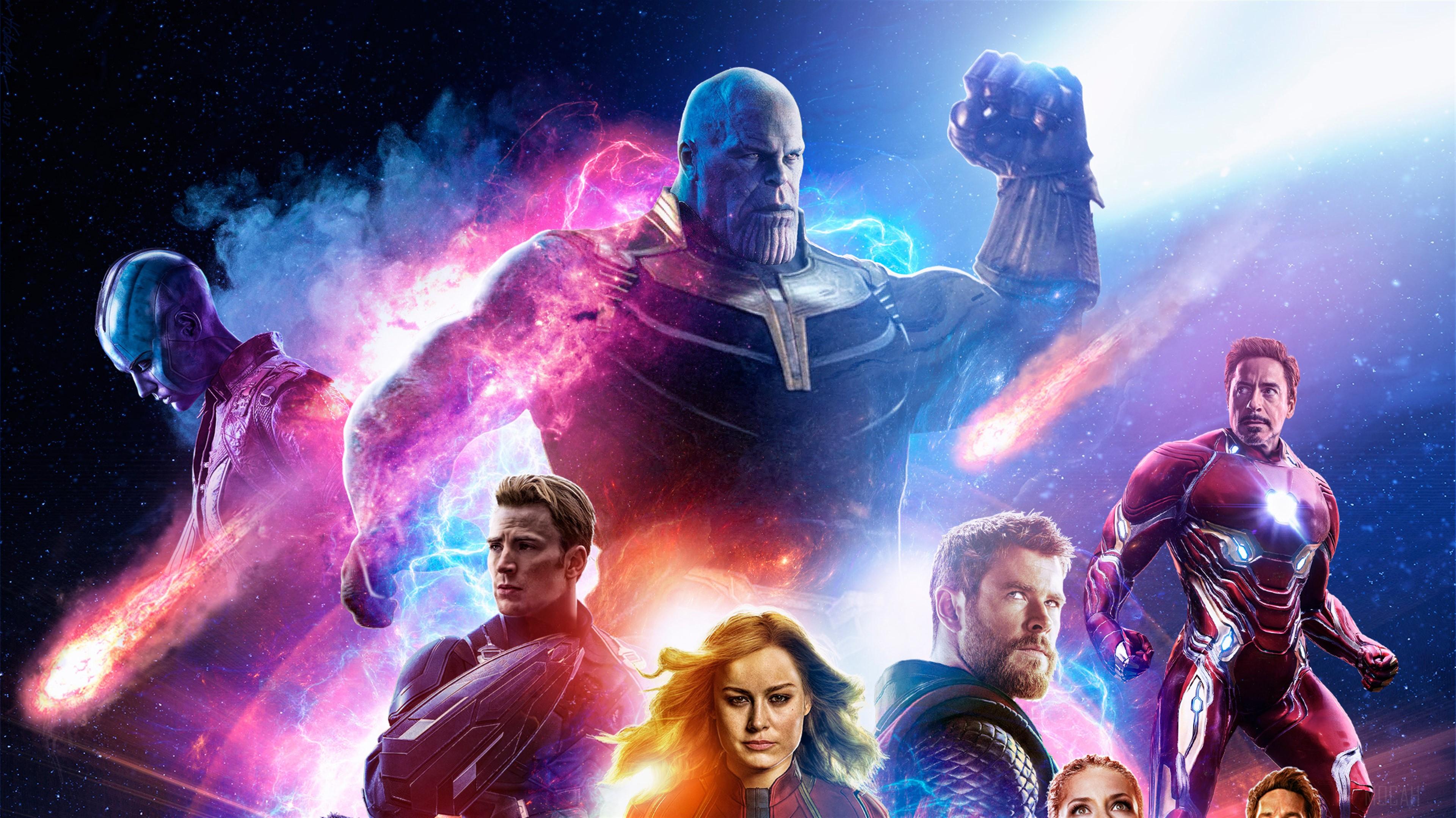 3840x2160 Avengers 4 End Game Art 4k Gallery HD Wallpaper