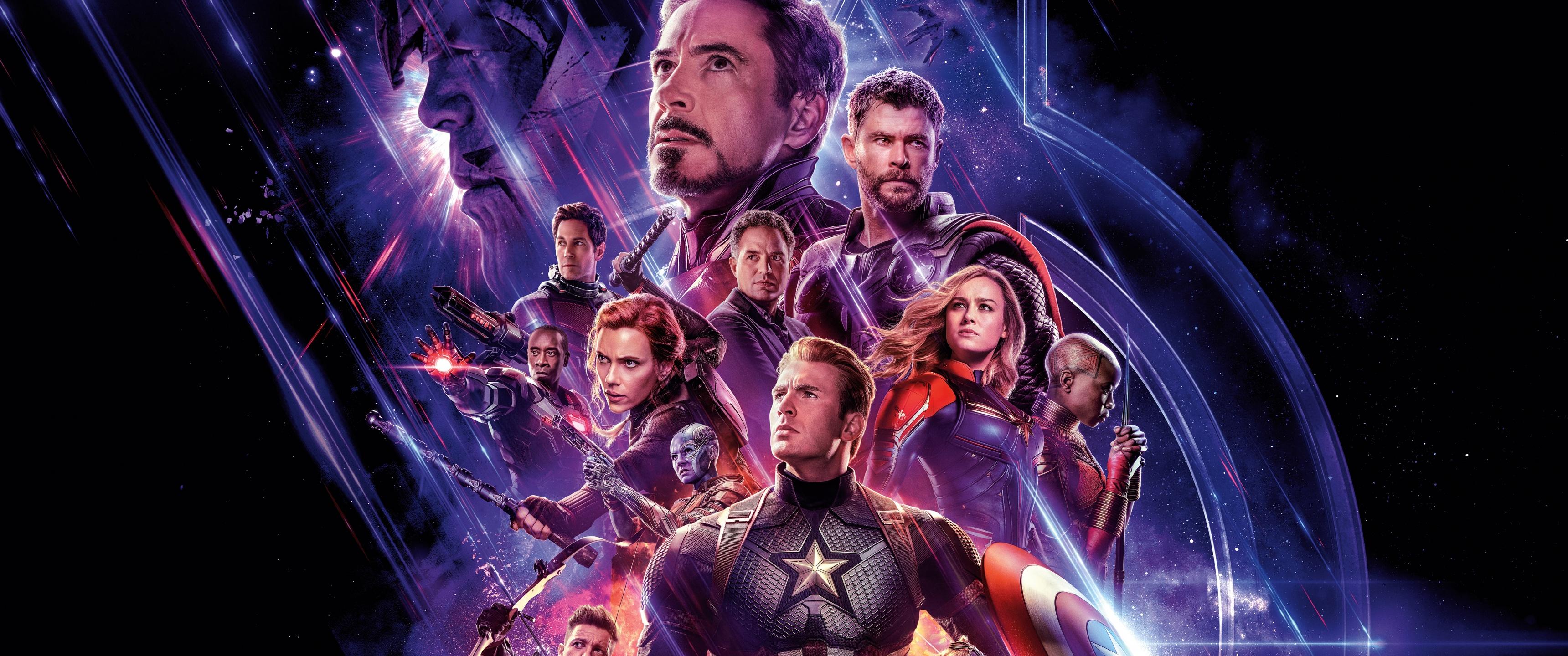 3440x1440 Avengers: Endgame Wallpaper 4K, Marvel Superheroes, Movies