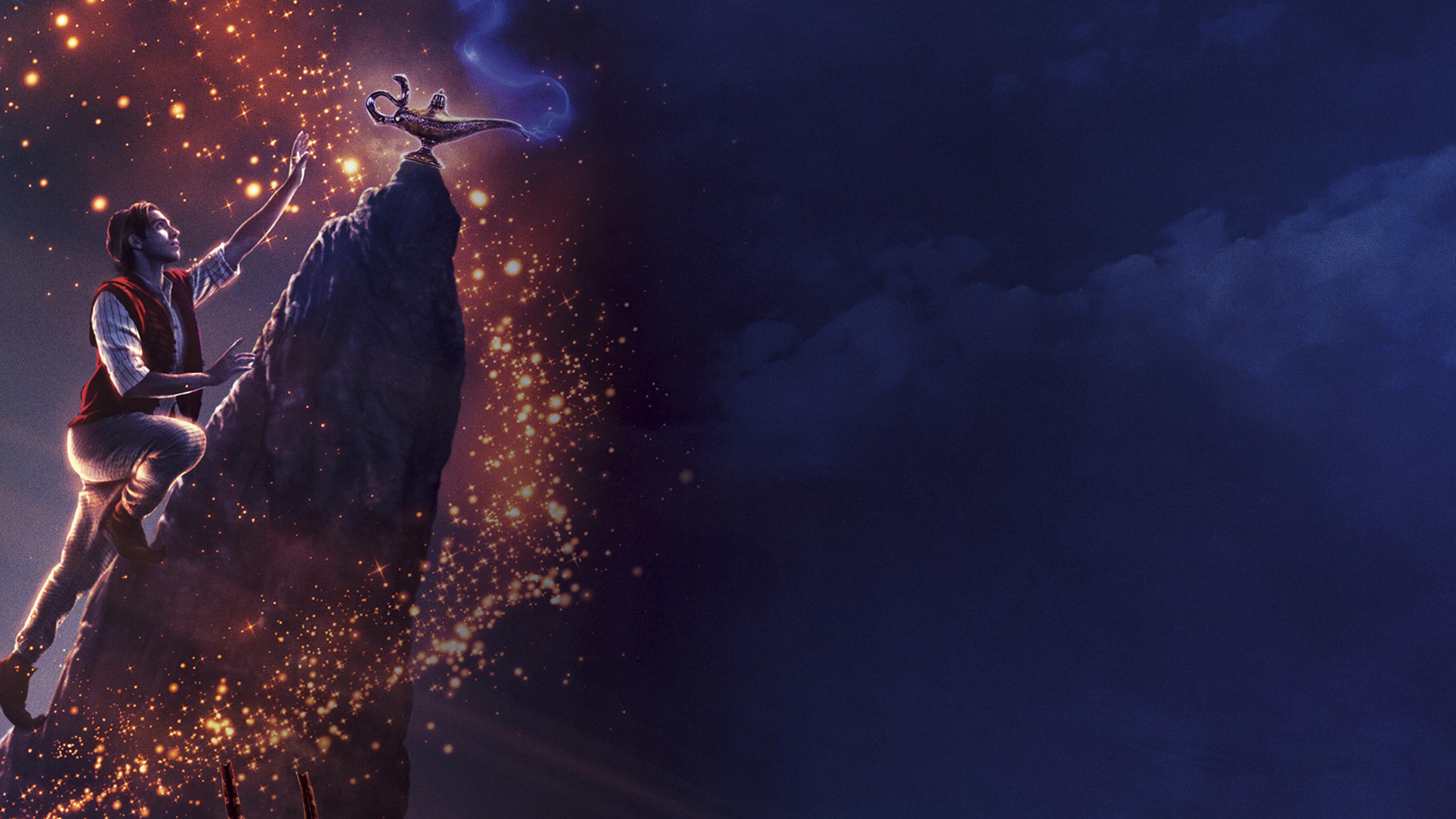 3840x2160 Aladdin, Genies Lamp, 4K Gallery HD Wallpaper