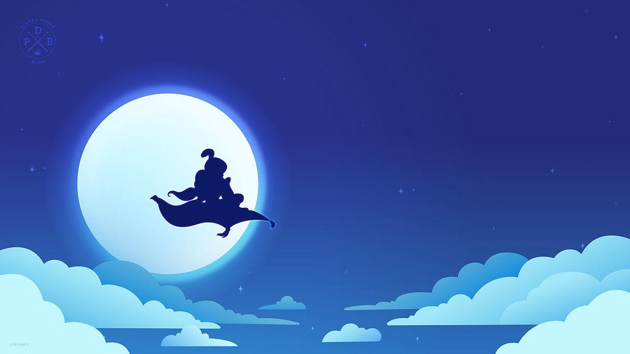 1280x720 Aladdin Takes Magical Flight In New Disney Parks Blog Digital Wallpaper. Disney Bildschirmhintergrund, IPad Hintergrundbild, Notizbuch Hintergrund