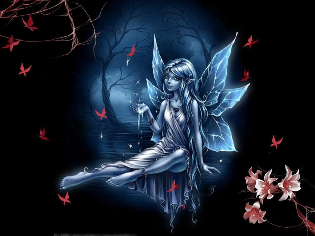 1024x768 dark fairy wallpaper Gallery