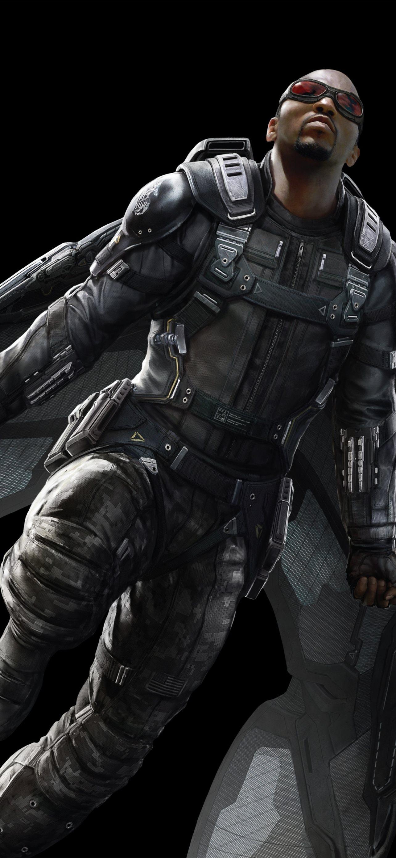 1284x2778 falcon marvel iPhone Wallpaper Free Download