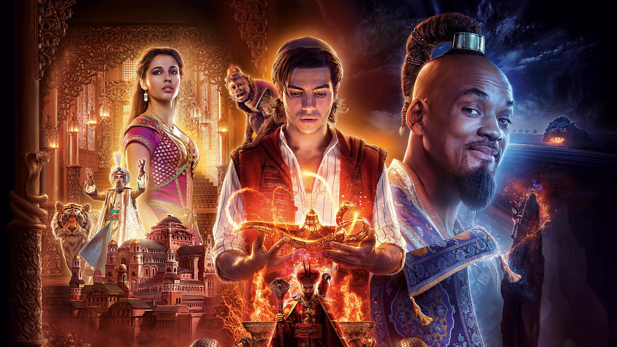 2560x1440 Wallpaper 4k Aladdin 2019 Movie 4k Wallpaper