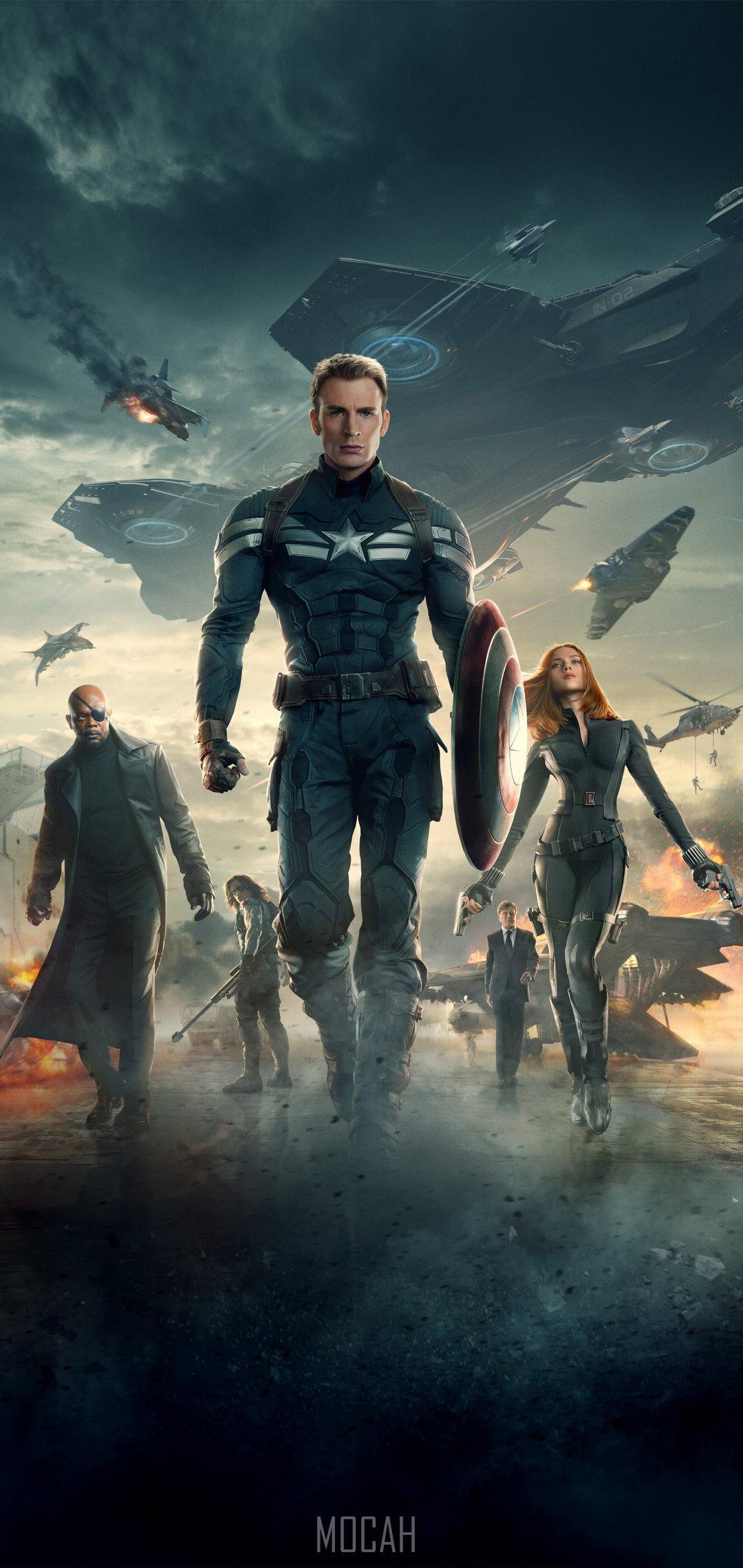 1080x2280 Captain America The Winter Soldier, Captain America, Marvel Cinematic Universe, Marvel Studios, Superhero, Samsung Galaxy S10e wallpaper free download, 1080x2280 Gallery HD Wallpaper