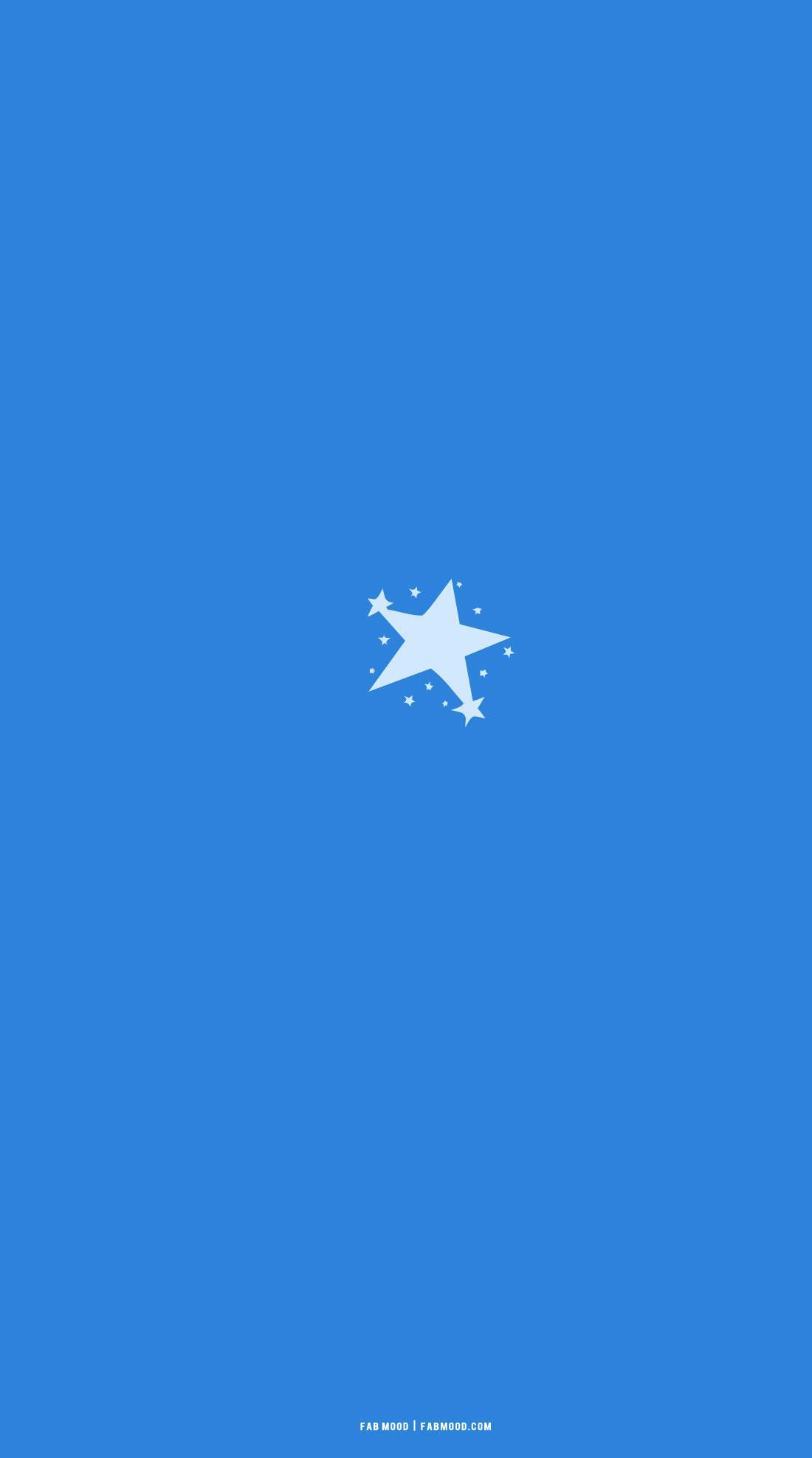 1100x1975 Azure Blue Wallpaper For Phone : Stars