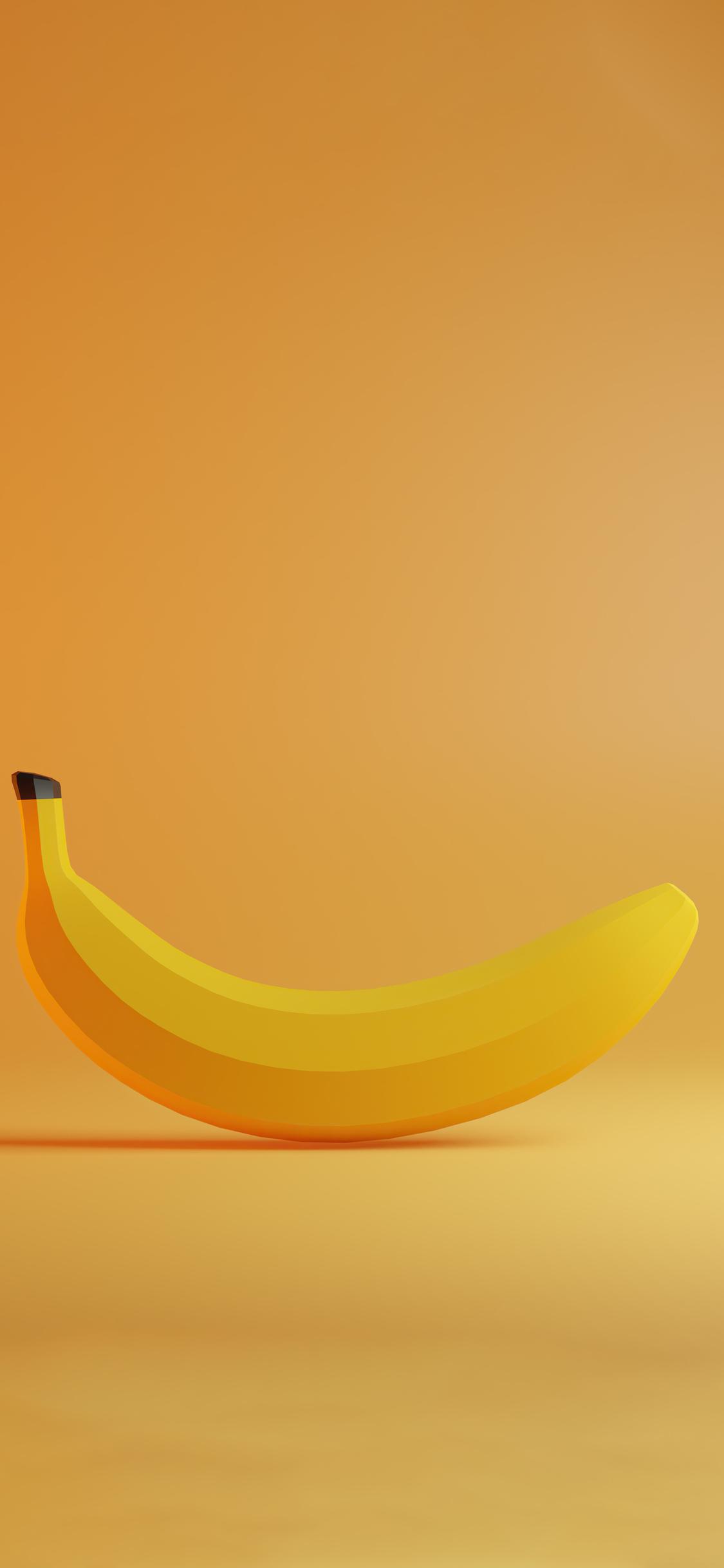 1125x2436 Banana Minimal 5k iPhone XS, iPhone iPhone X HD 4k Wallpaper, Image, Background, Photo and Picture