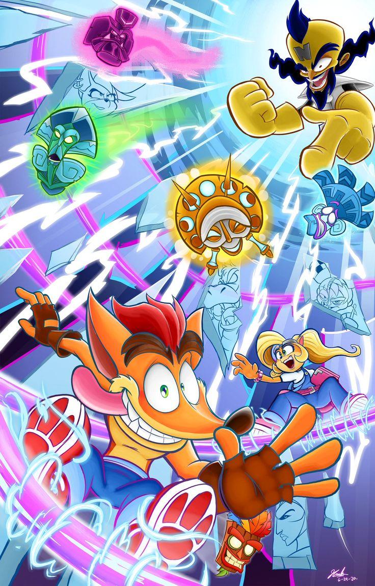 736x1148 Poly_Joe (Colleg 5: The Last One:Part One) on Twitter. Crash bandicoot, Crash bandicoot characters, Bandicoot