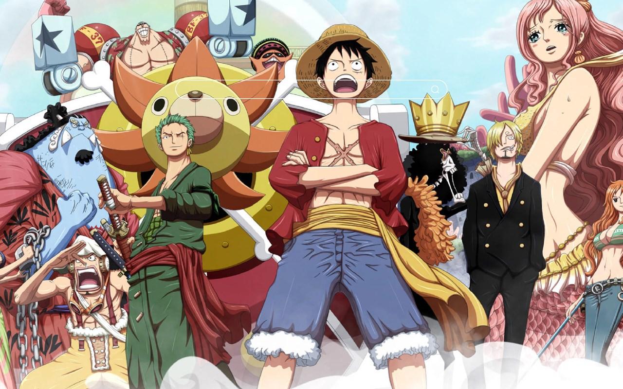 1280x800 One Piece HD Wallpaper New Tab Theme Edge Addons