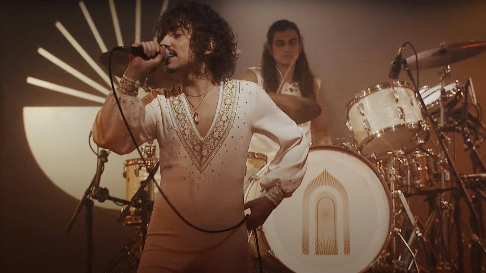 2016x1134 A moment of peace in the storm: Watch Greta Van Fleet's. Kerrang!
