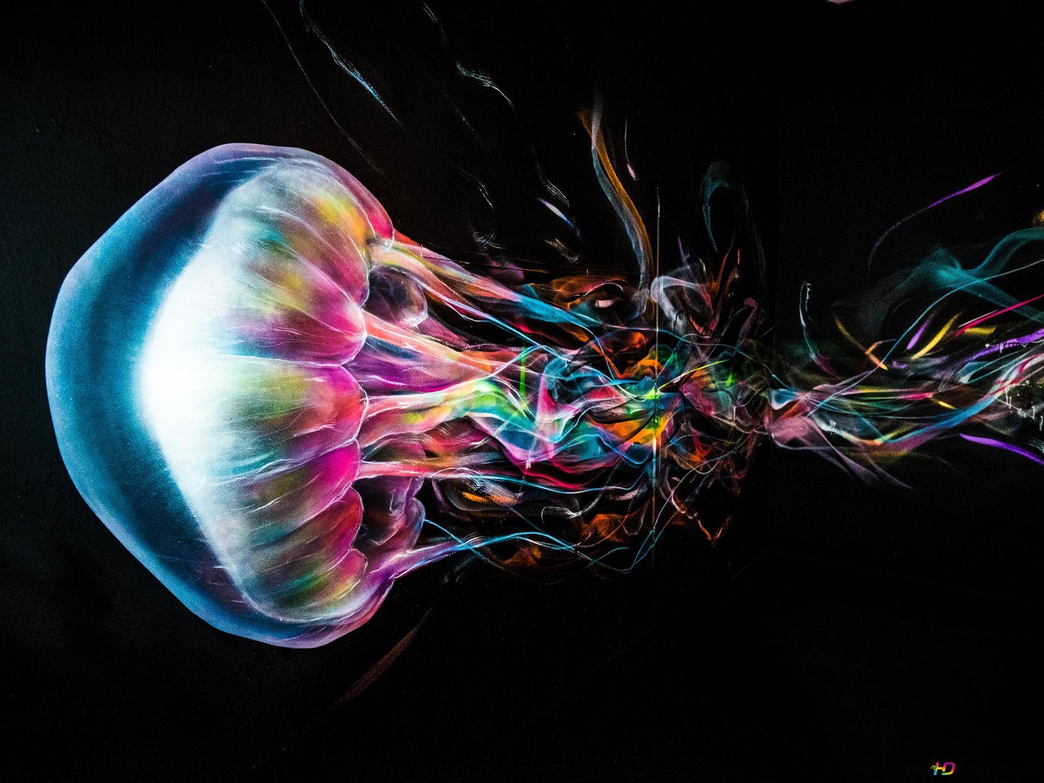 2048x1536 Art L7matrix Jellyfish 4K wallpaper download