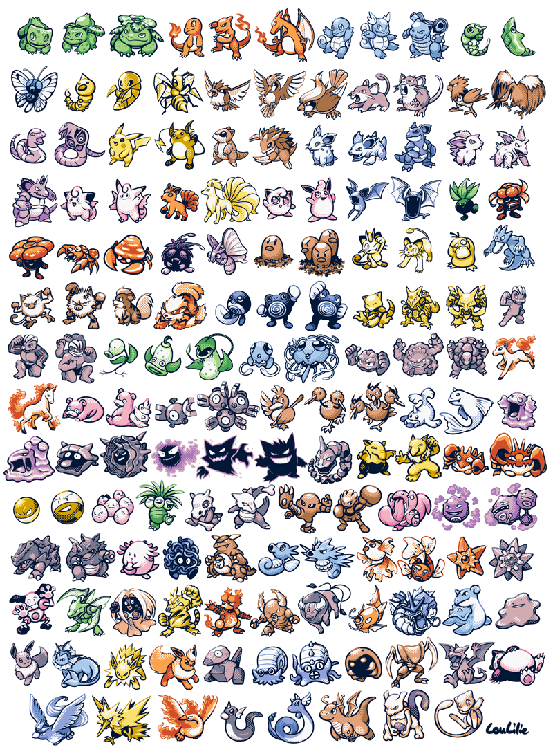 800x1090 Pokemon Classic : Photo pokemon, Pokemon sprites, Pokemon art