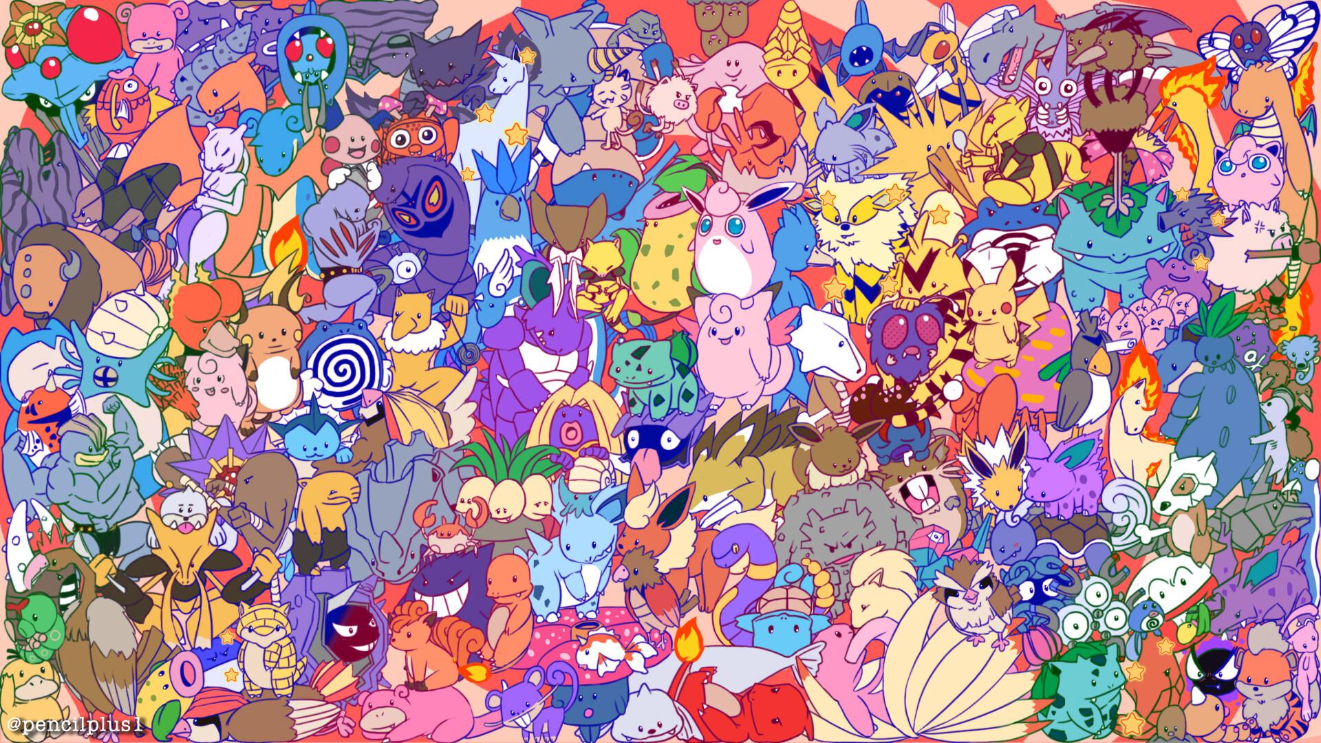 1920x1080 Pokemon Find em all