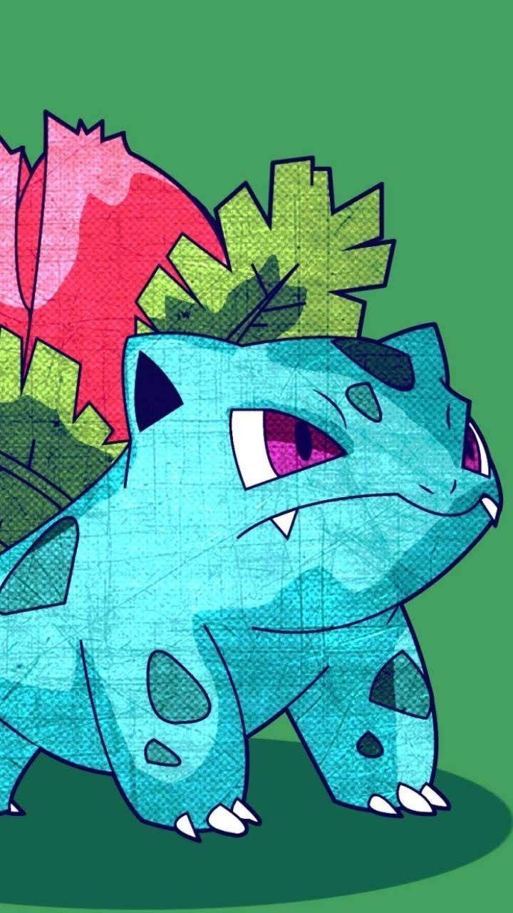 720x1280 Ivysaur Pokémon. Cute pokemon wallpaper, Gengar pokemon, Pokemon bulbasaur