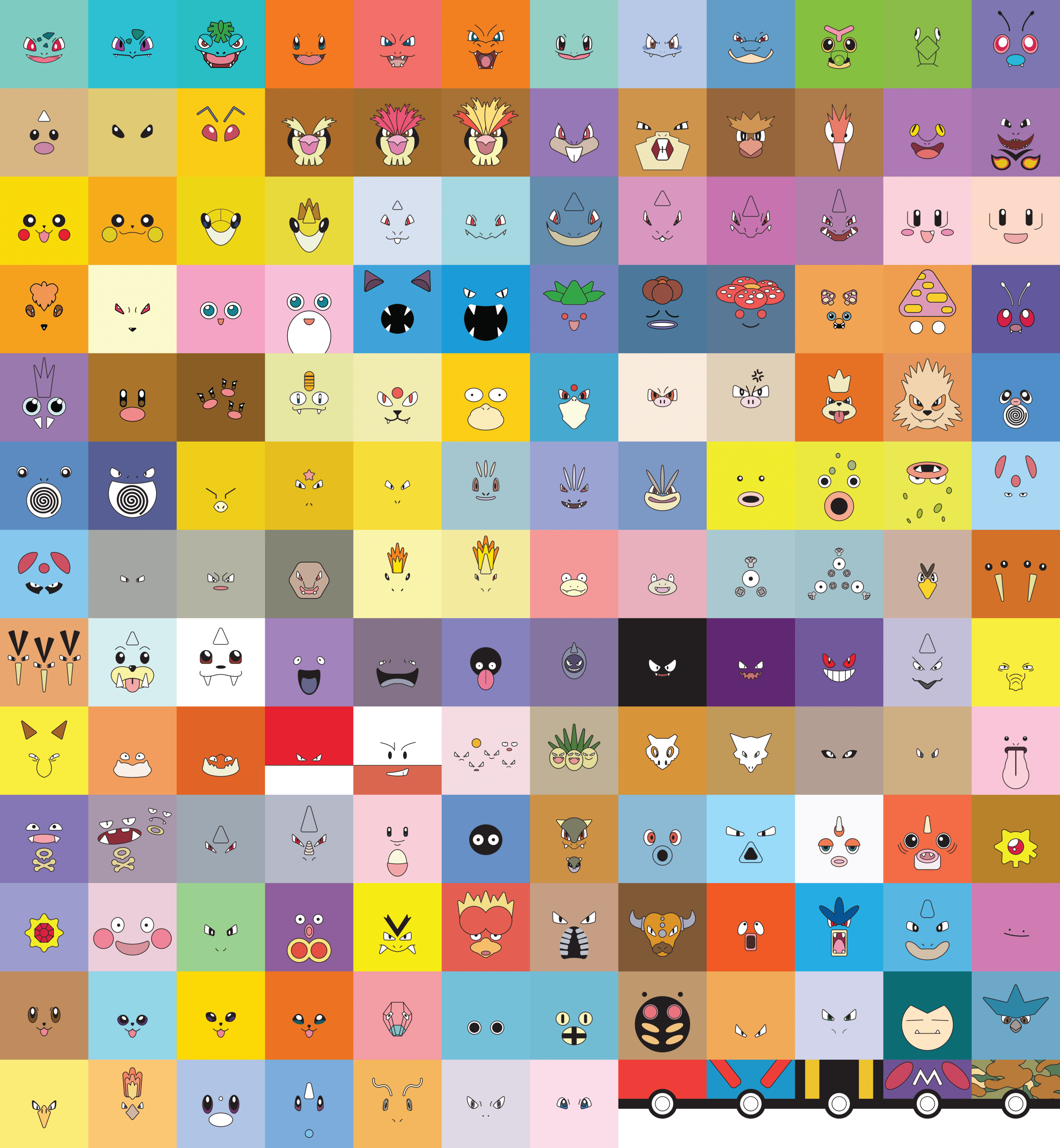 2500x2708 Pokémon Posters