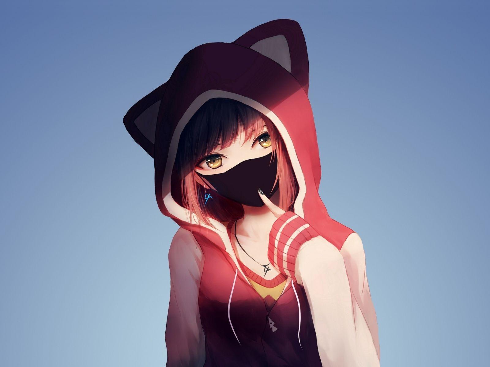 1600x1200 Anime Emo Girl Wallpaper