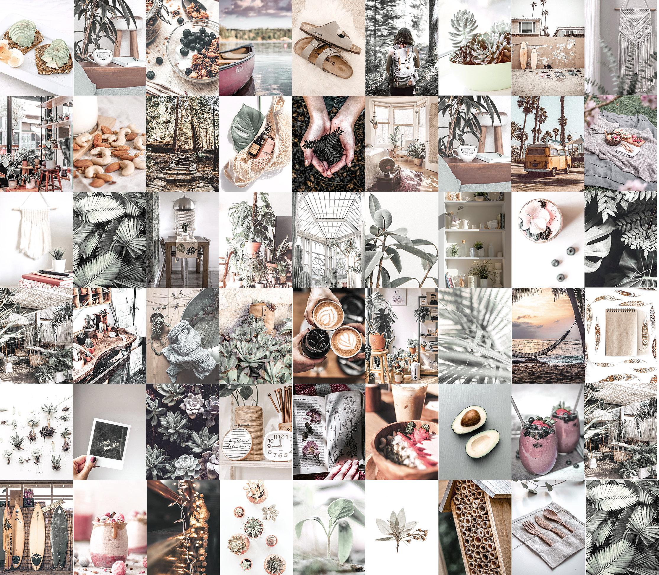 2229x1944 Granola Aesthetic Wall Collage Kit digital Downloads 54