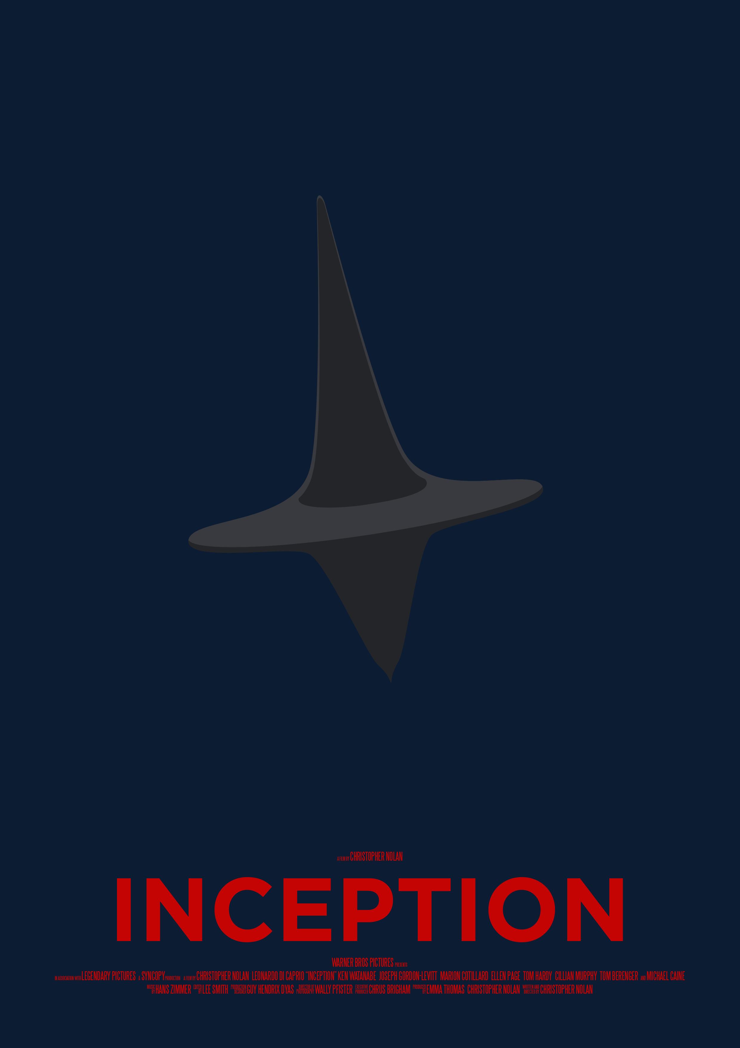 2480x3508 movies film posters minimalism blue background inception Gallery HD Wallpaper