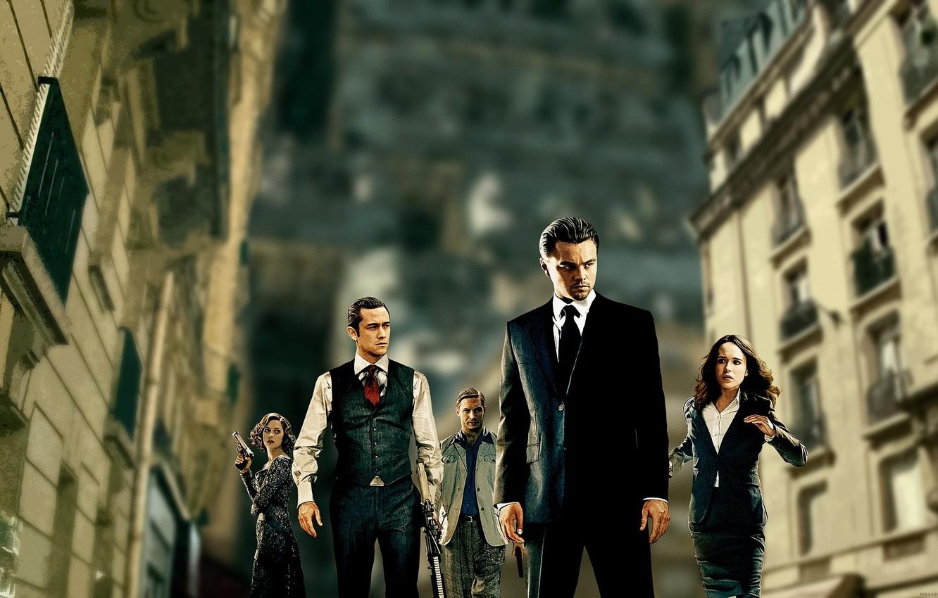 1332x850 Wallpaper The City, The Film, Home, Beginning, Inception, Leonardo DiCaprio, Joseph Gordon Levitt, Tom Hardy, Tom Hardy, Ellen Page, Leonardo DiCaprio, Ellen Page, Cotillard, Marion, Cotillard, Marion Image For Desktop, Section фильмы
