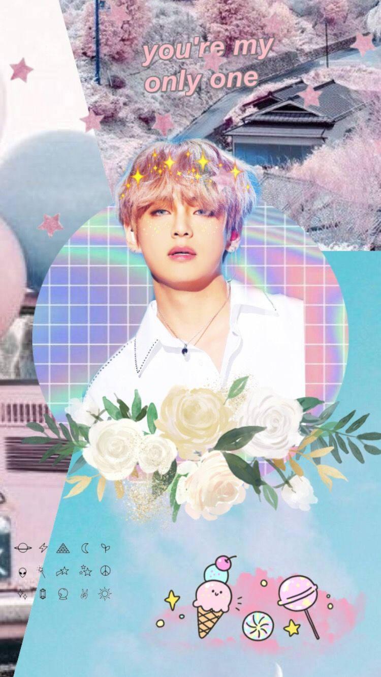 750x1331 Free Bts V Aesthetic Wallpaper Downloads, Bts V Aesthetic Wallpaper for FREE