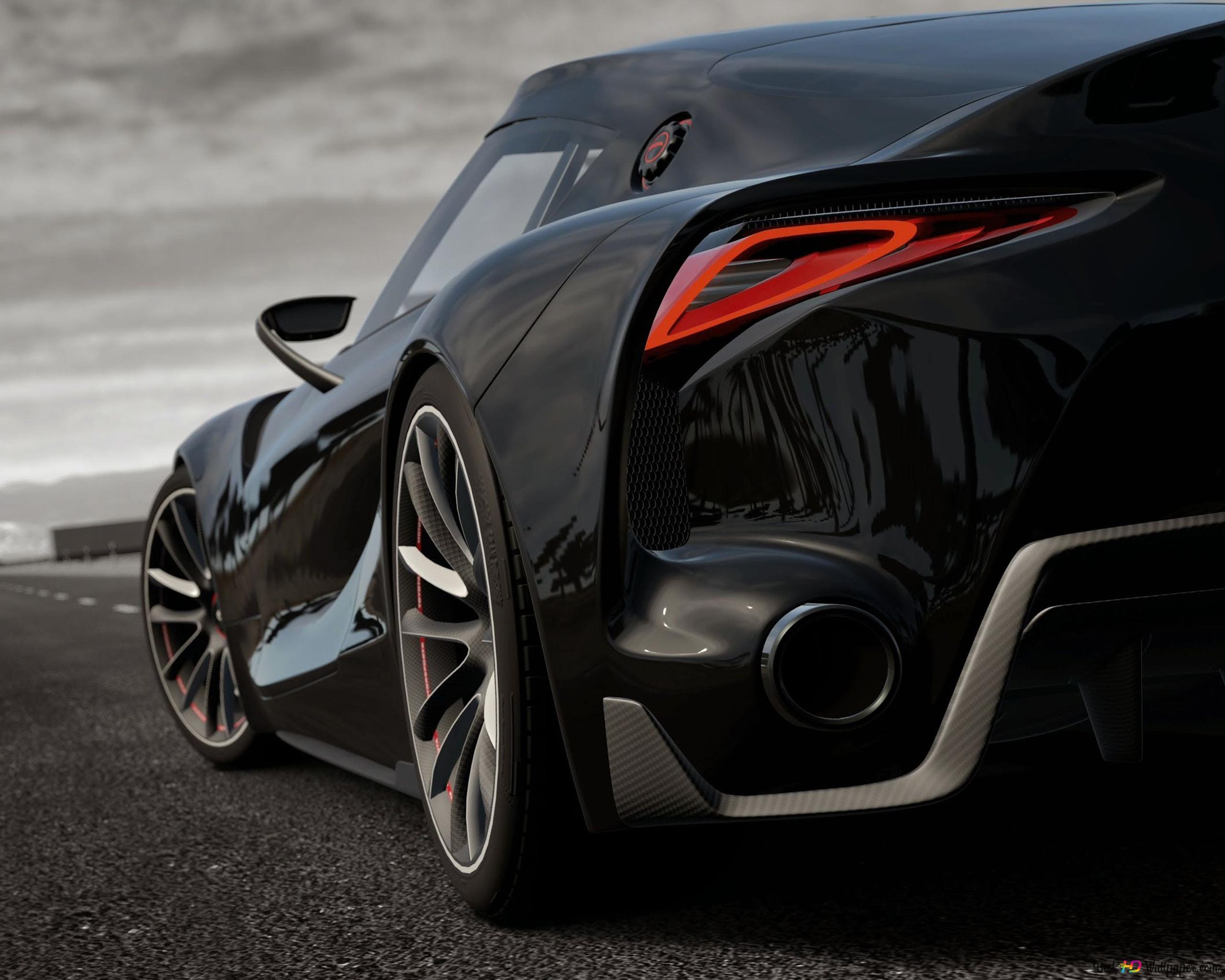 2560x2048 Different design car with black steel wheels on asphalt road 4K wallpaper download