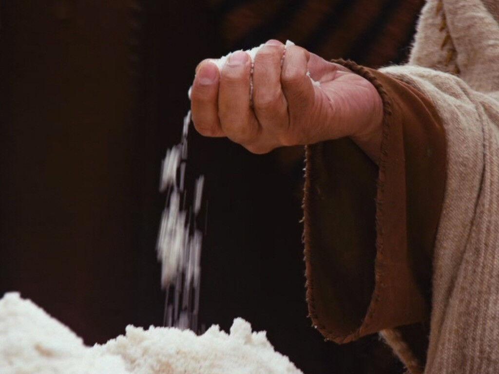 1024x768 FreeBibleimage - Jesus Talks About Salt And Light - Jesus Uses Salt And Light To Teach About Our Witness (Matthew 5:13 16)