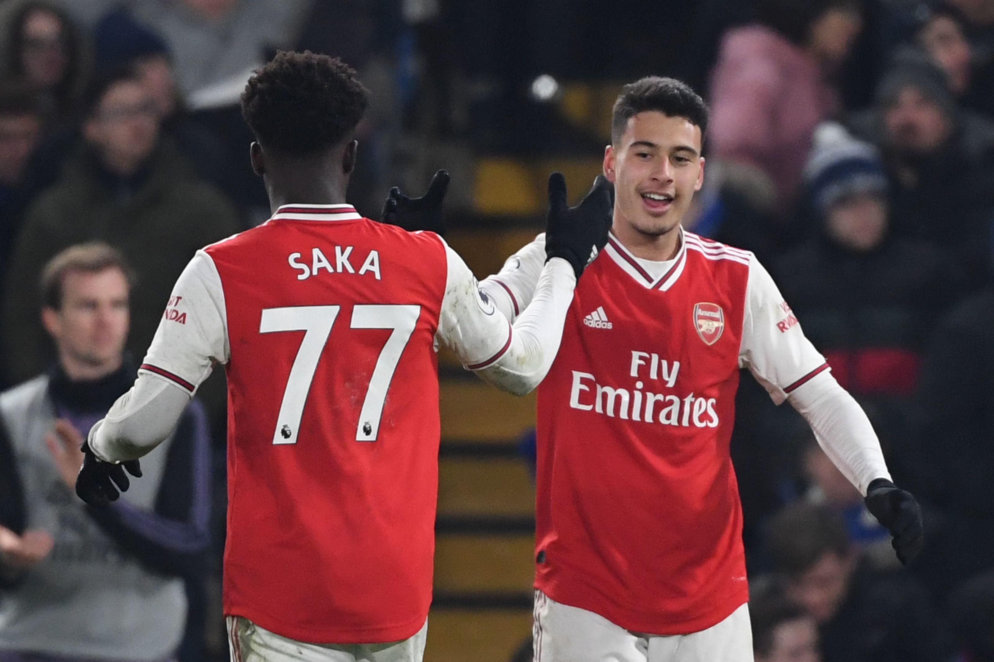 3200x2133 Arsenal: Bukayo Saka vs Gabriel Martinelli is just silly