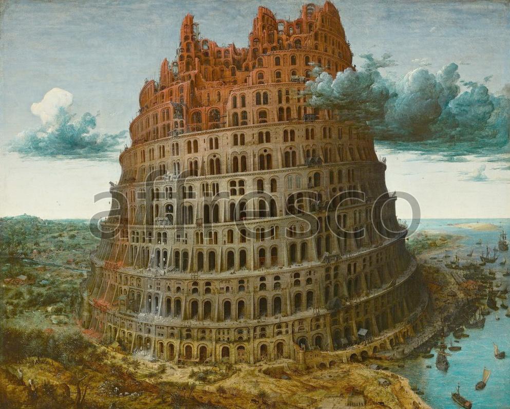 993x796 Biblical themes. Pieter Bruegel the Elder The Tower of Babel