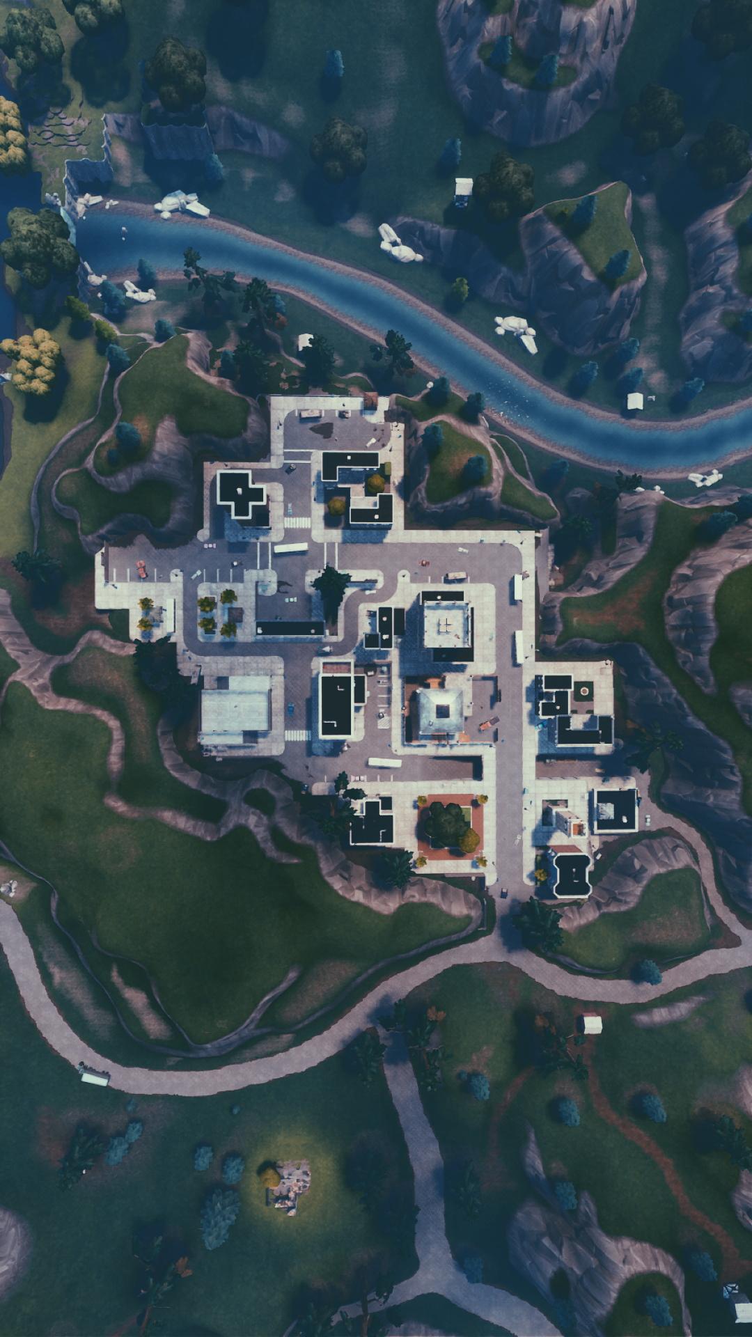 1080x1920 Tilted Towers Fortnite Wallpaper