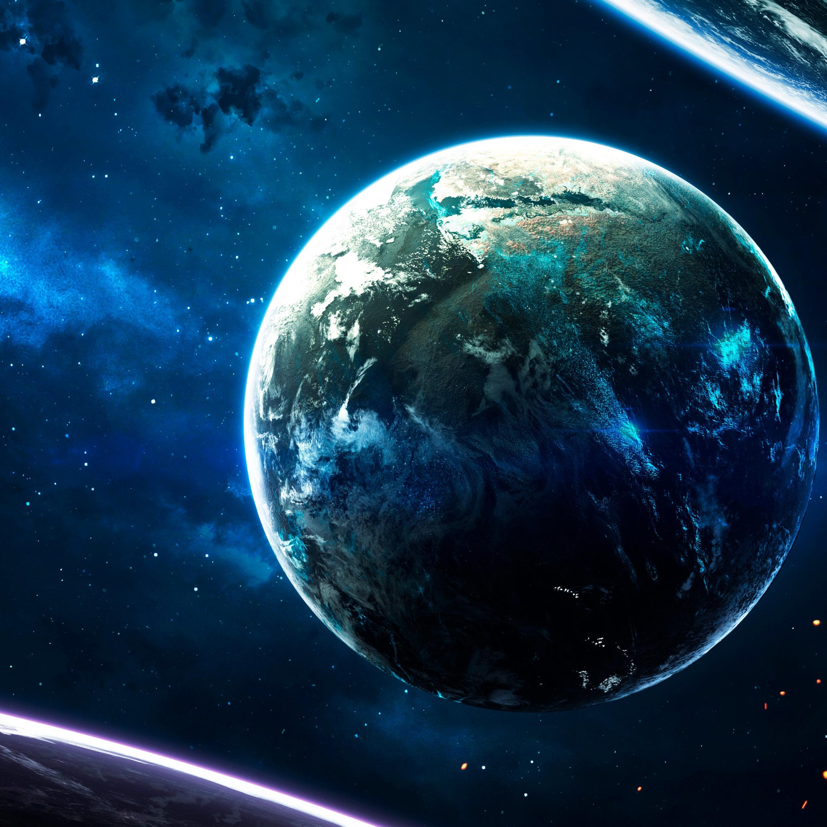 Blue Earth and Moon Wallpapers Top Free Blue Earth and Moon