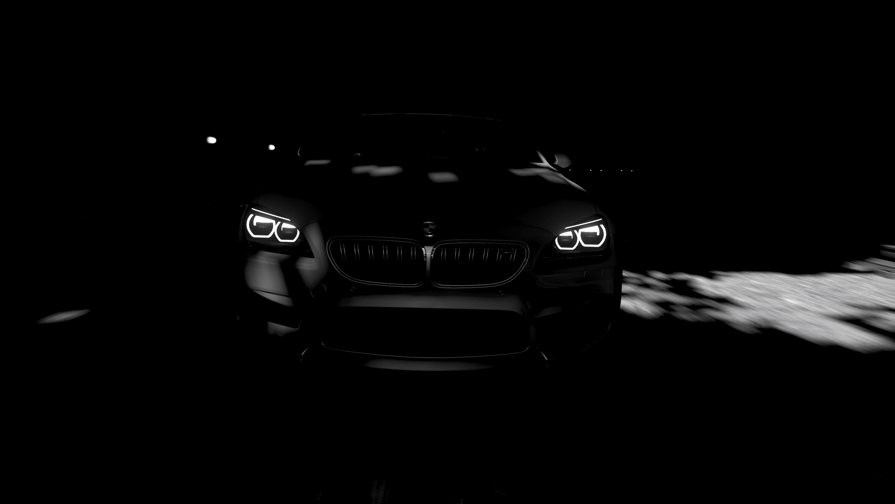 3415x1922 Download wallpaper HDR, BMW, Beautiful, Coupe, Lights, Game, BMW M6 Coupe, Tunnel, UHD, Black & White, Xbox One X, Forza Horizon FH photograhpy by tom, Dreamcar, section games in resolution 3415x1922