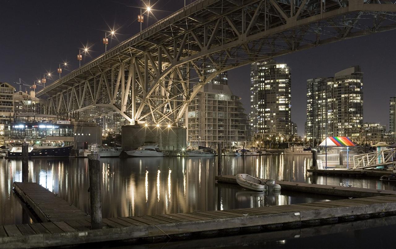 1280x804 Granville Bridge wallpaper. Granville Bridge