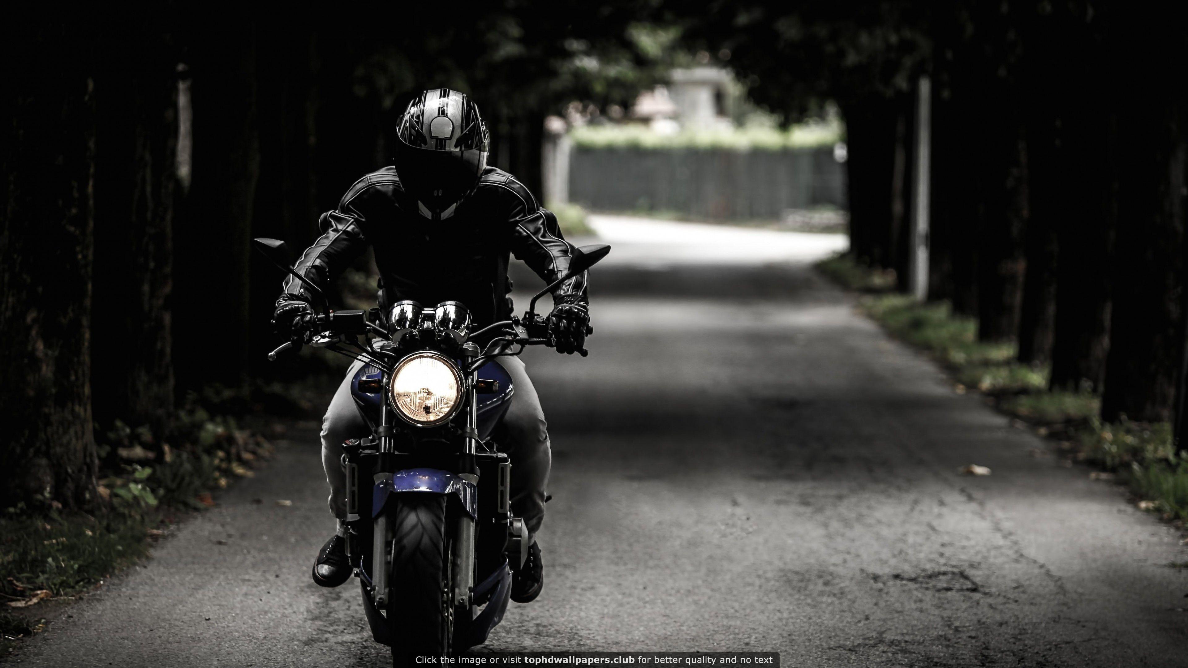3840x2160 Motorcycle Quote Wallpaper
