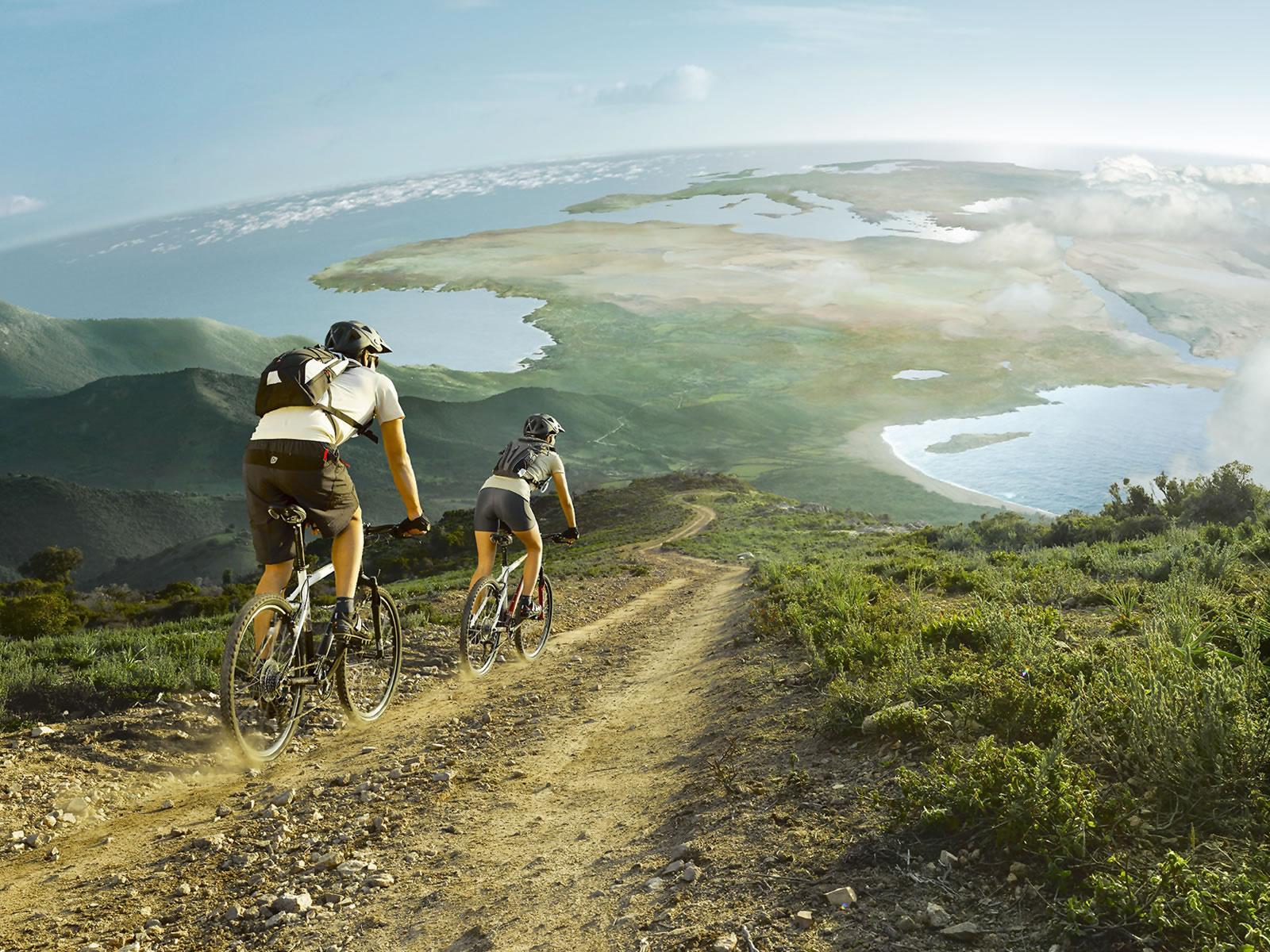 1600x1200 Bicycle trip wallpaper. Bicycle trip
