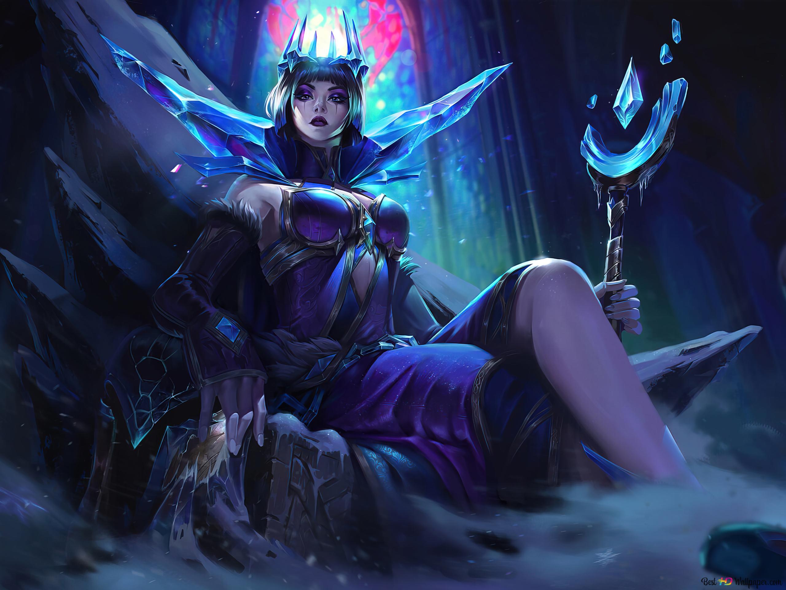 2560x1920 Winter 'LeBlanc' of Legends (LOL) 4K wallpaper download