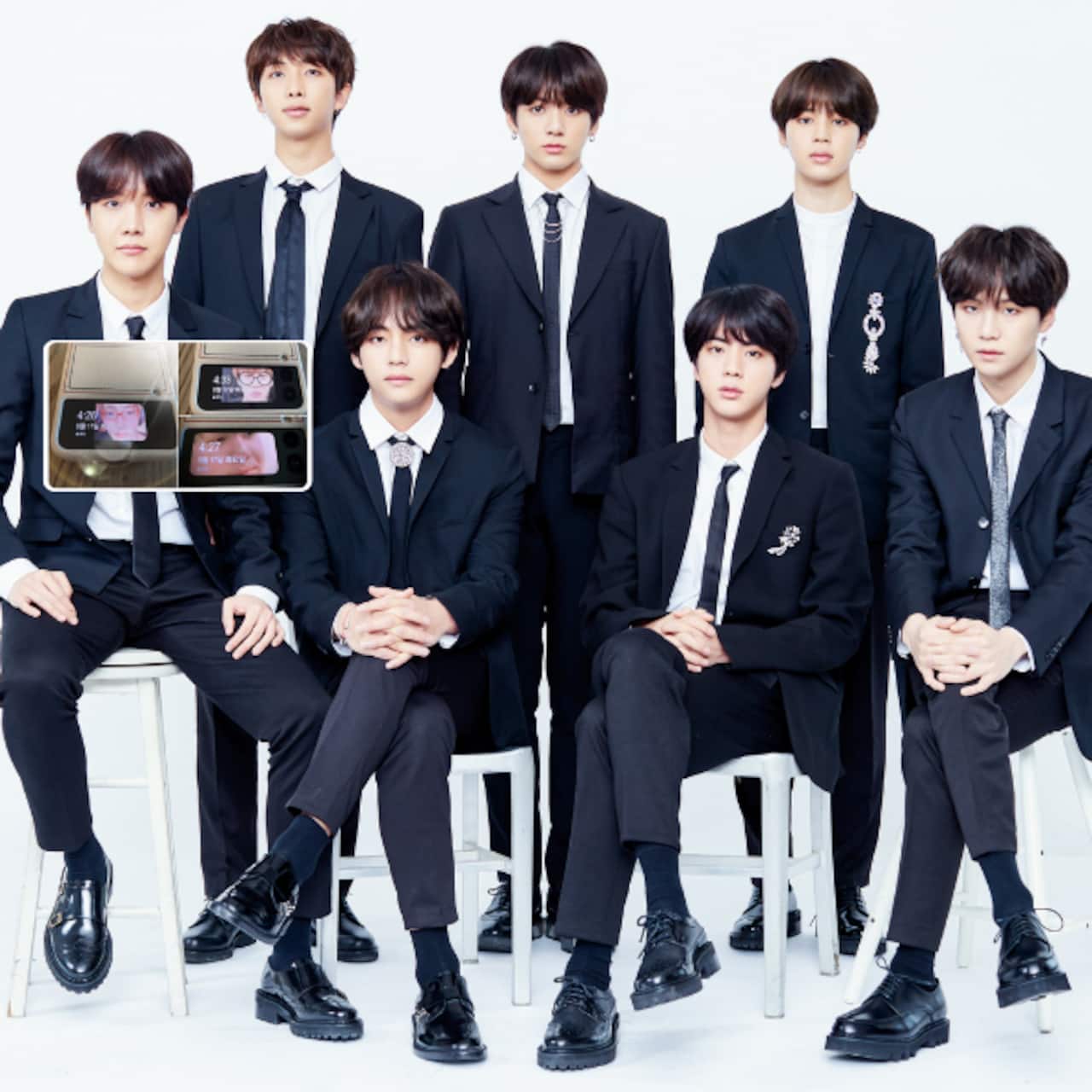 1280x1280 BTS' RM takes a jibe at fellow members by putting memes as phone wallpaper and ARMY's having a laugh riot