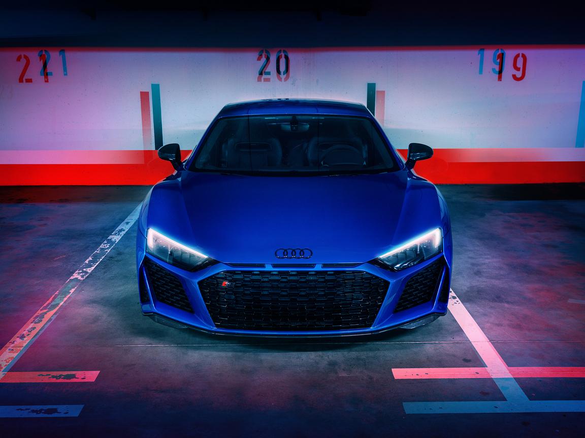 1152x864 Blue Audi R8 1152x864 Resolution HD 4k Wallpaper, Image, Background, Photo and Picture